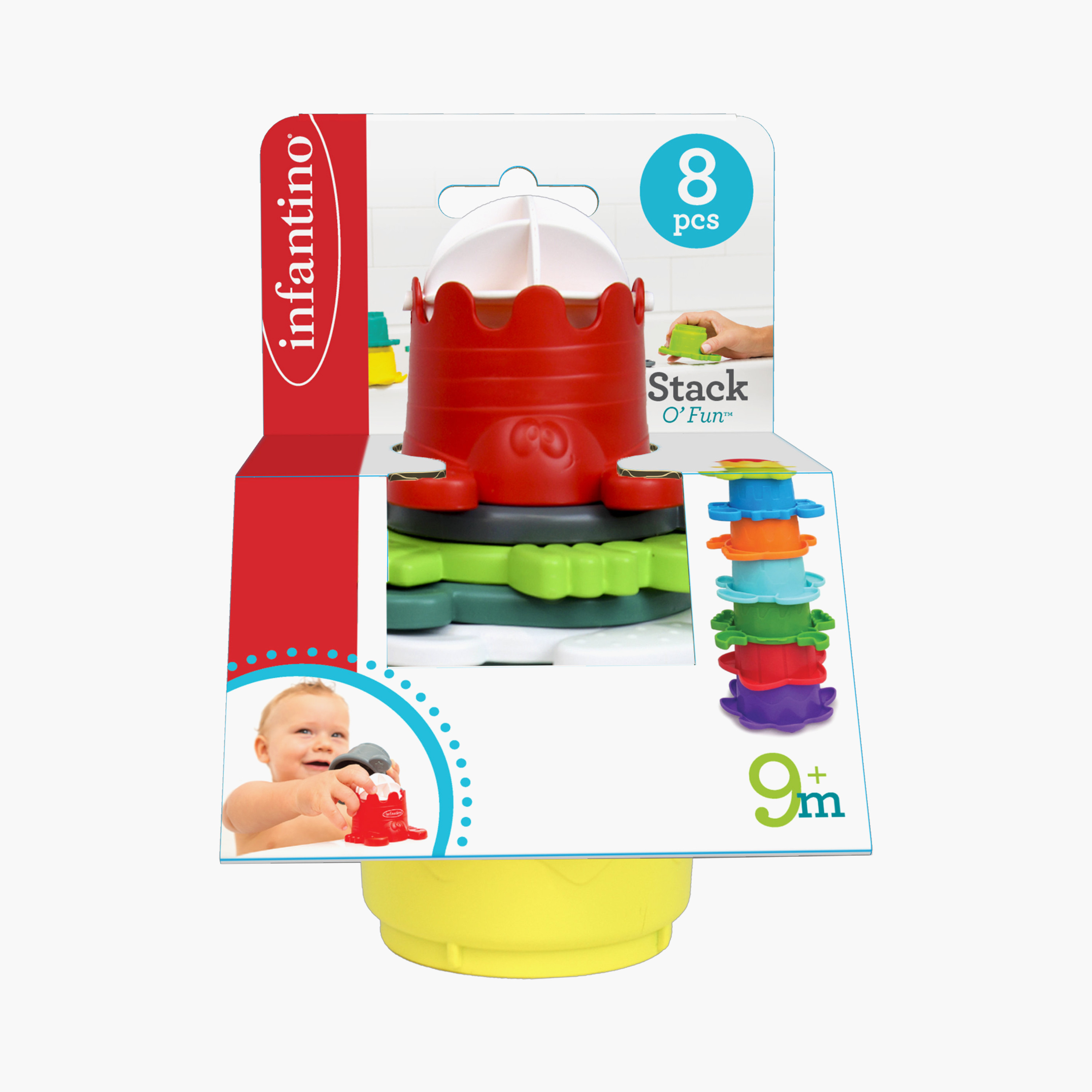 Infantino 8-Piece Stack O' Fun Bathing Toy-toys-babyandtoddlertoys-bathtoys-image-9
