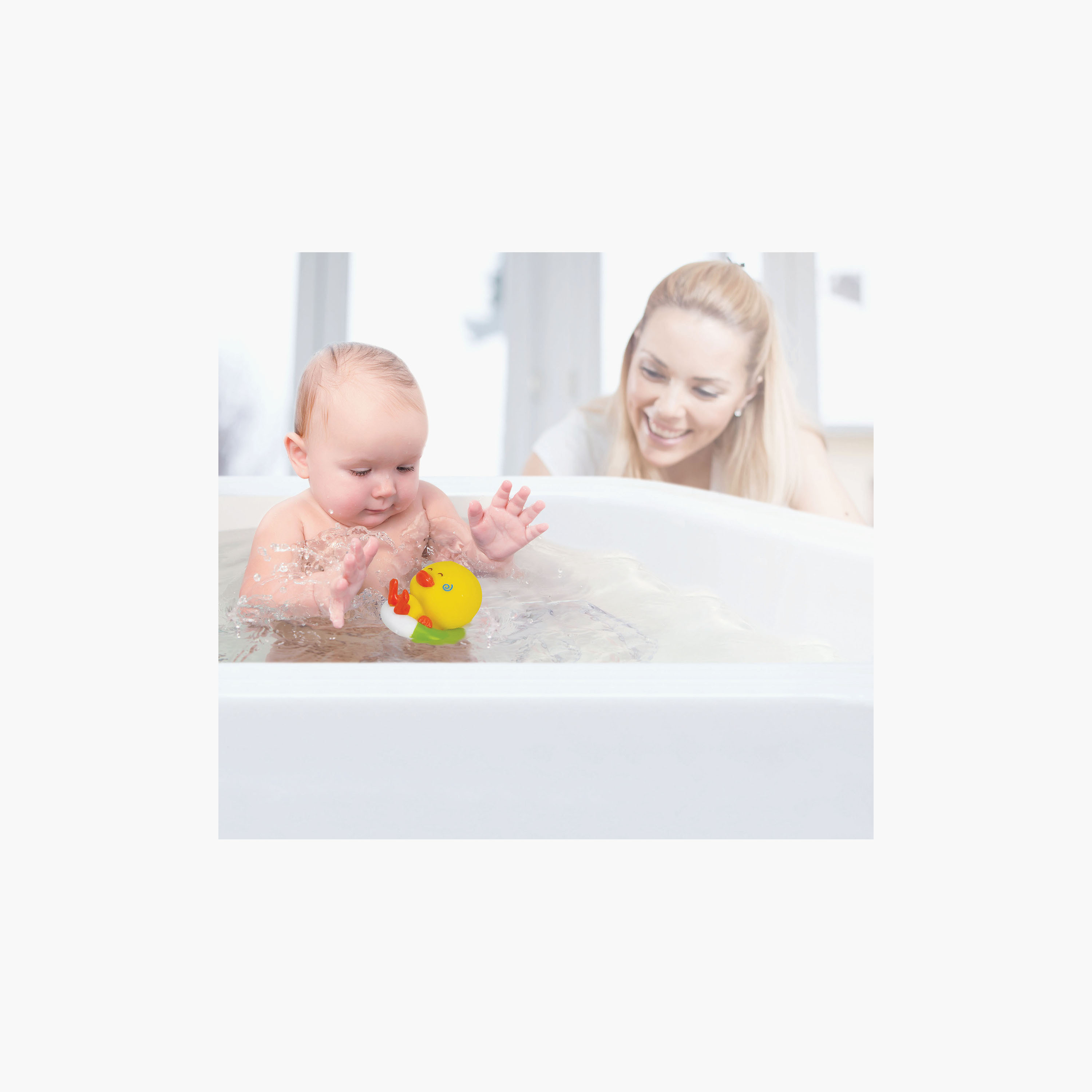 Infantino Bath Duck Temperature Tester Toy-toys-babyandtoddlertoys-bathtoys-image-2