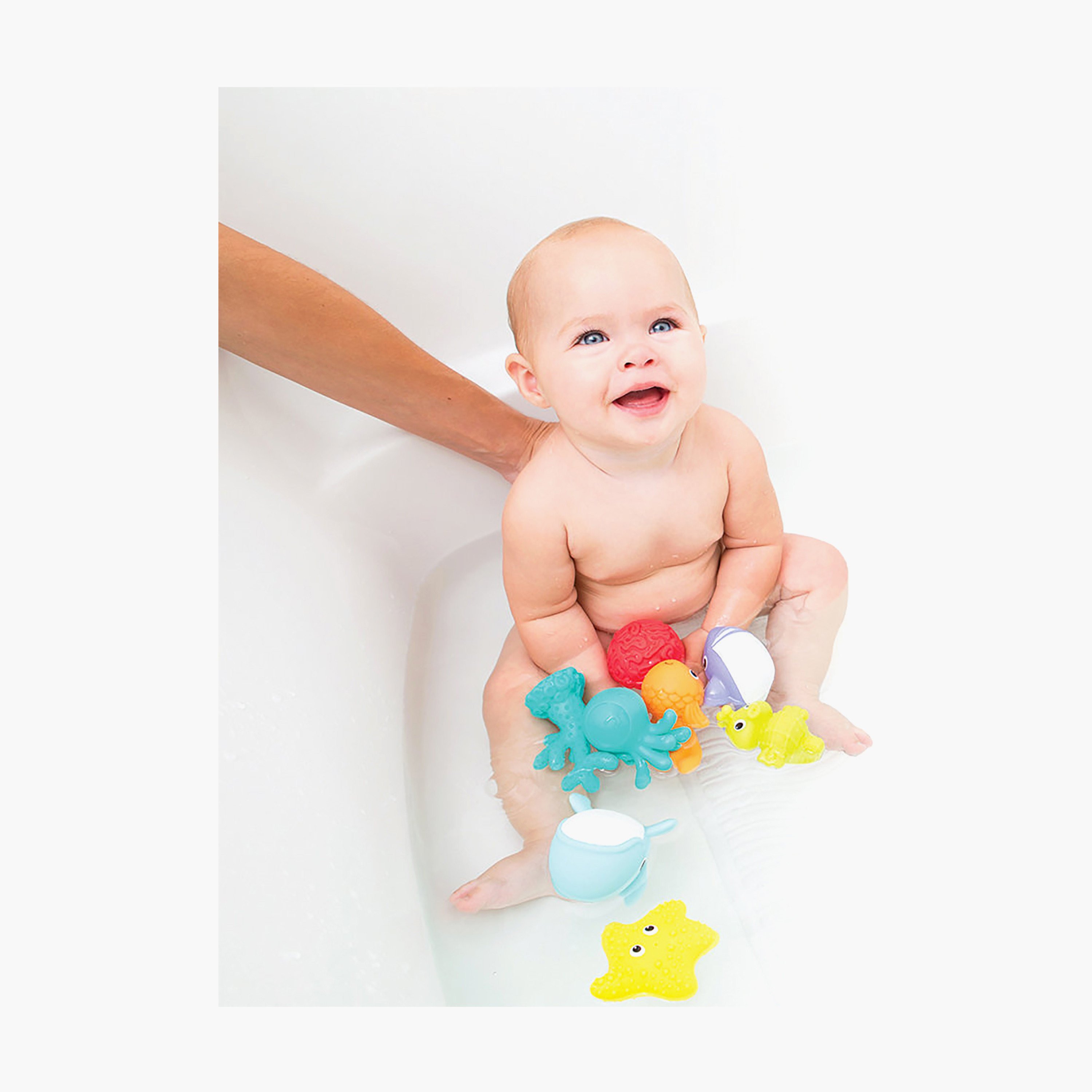 Infantino 8-Piece Aquarium Bath Squirters Toys-toys-babyandtoddlertoys-bathtoys-image-4