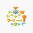Infantino 16-Piece Sensory Plug & Play Plumber Set-toys-babyandtoddlertoys-bathtoys-image-5