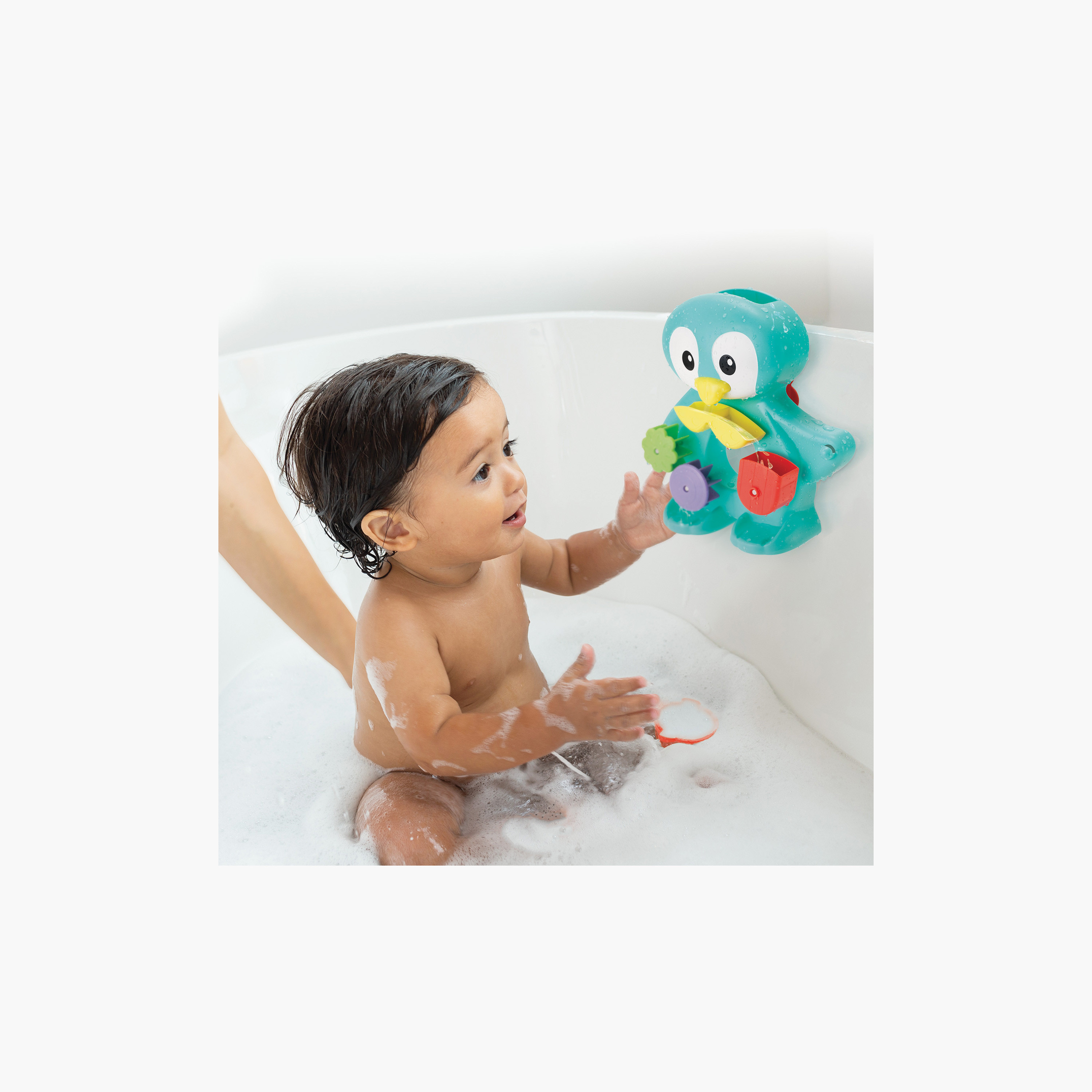 Infantino Tub Penguin Bath Time Set-toys-babyandtoddlertoys-bathtoys-image-3