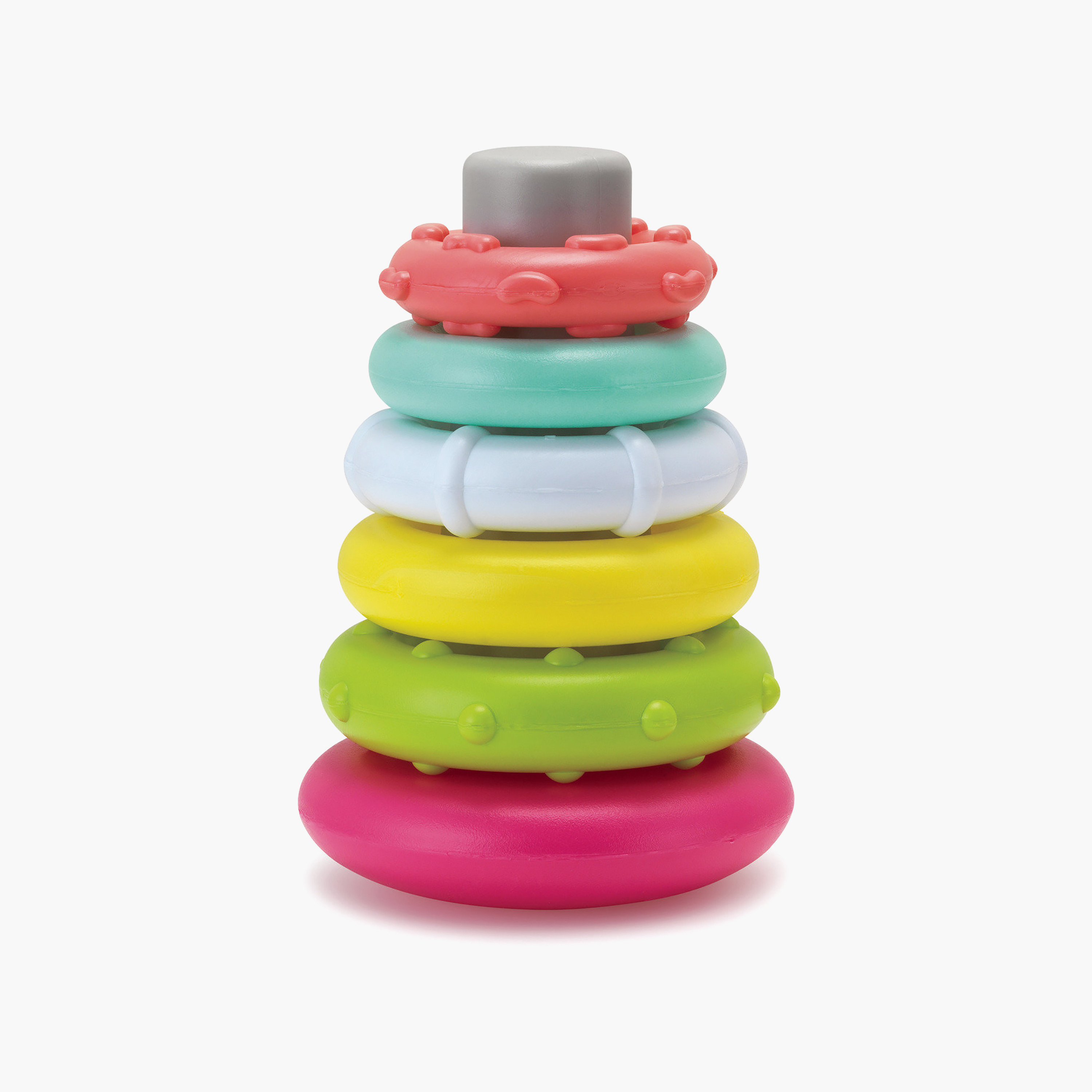 Infantino Rock N Rings Playset - 6 Months+-toys-babyandtoddlertoys-stackingandnestingtoys-image-1