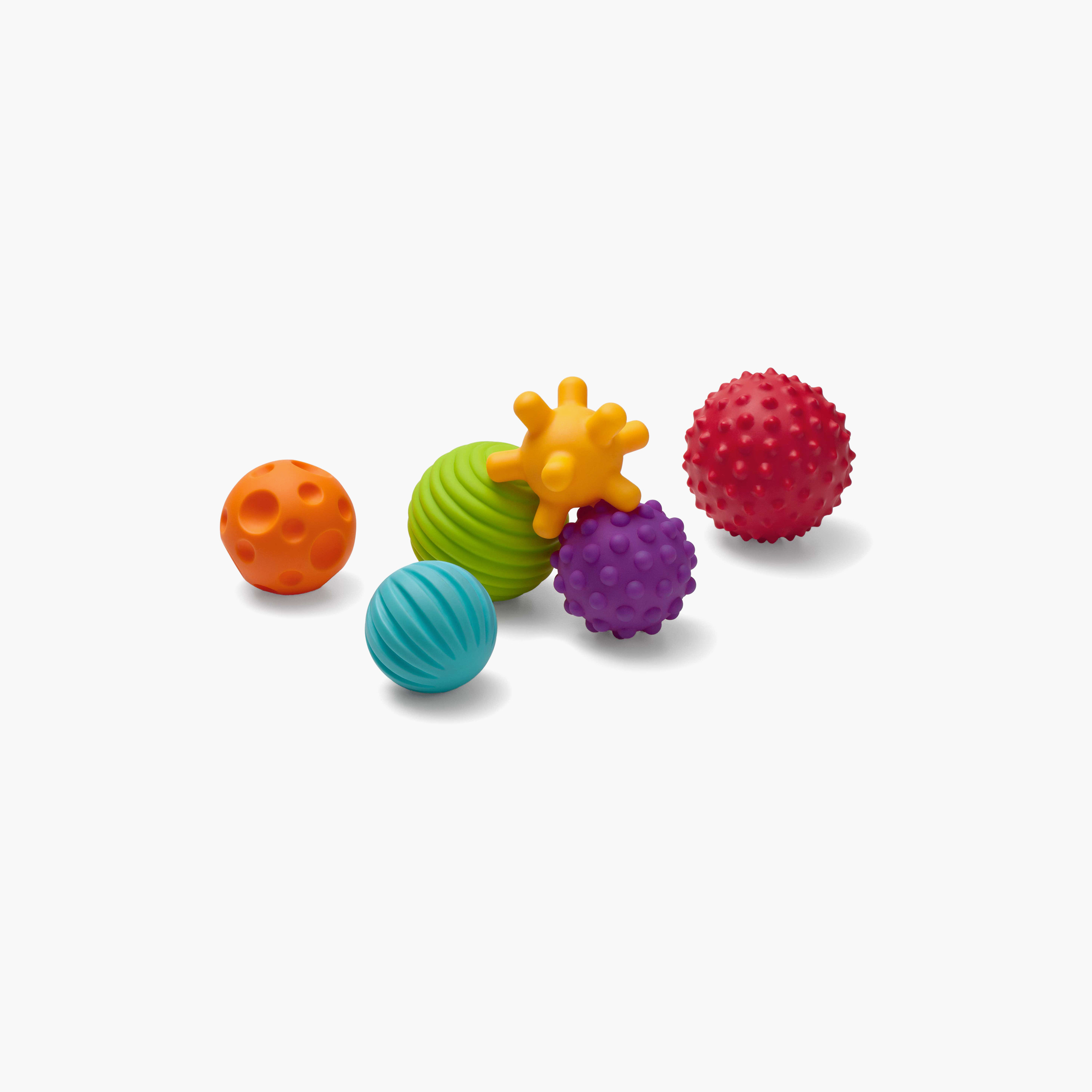 Infantino Textured Multi Ball Set - 6 Months+-toys-babyandtoddlertoys-stackingandnestingtoys-image-1
