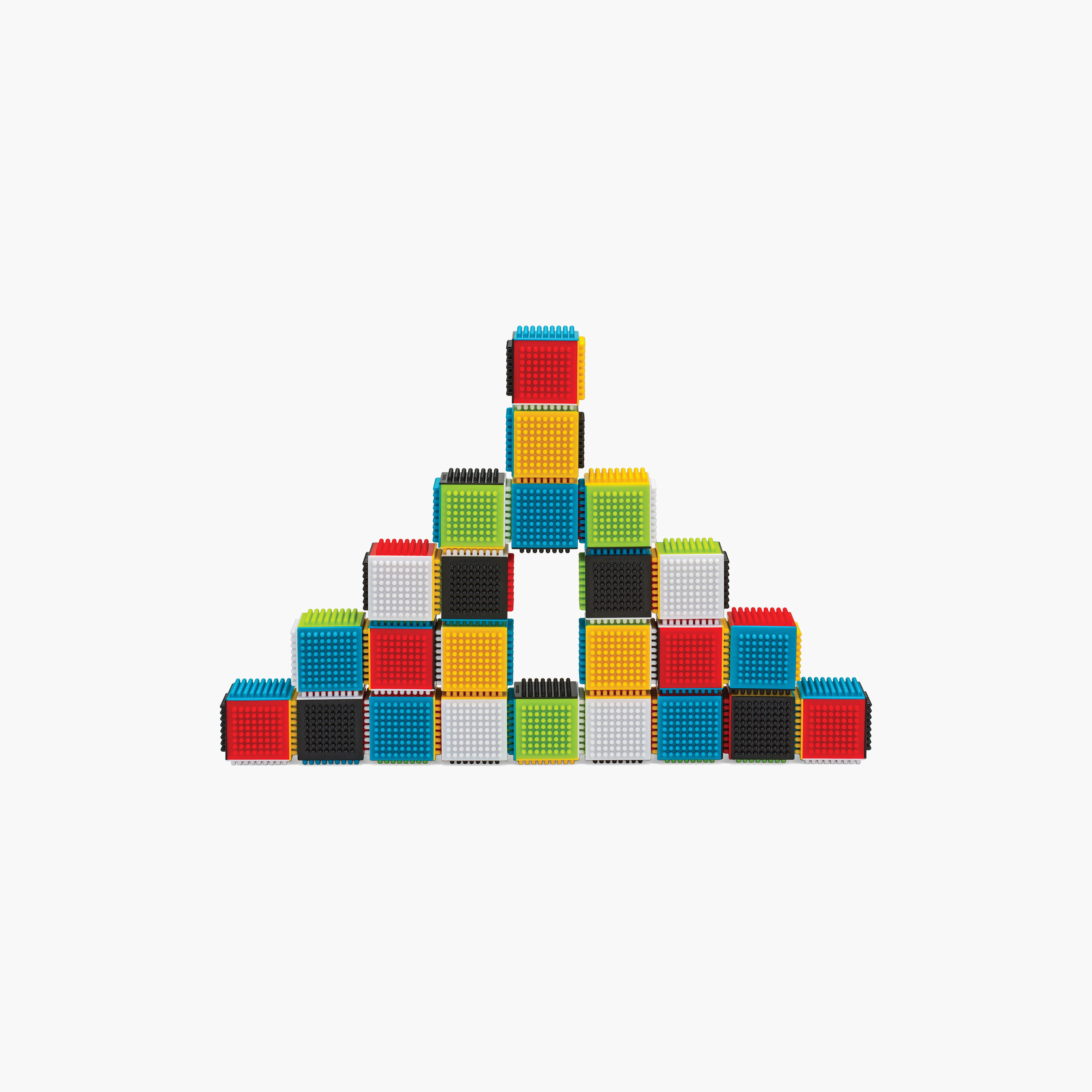 Infantino 24-Piece Press & Stay Sensory Block-toys-babyandtoddlertoys-stackingandnestingtoys-image-1