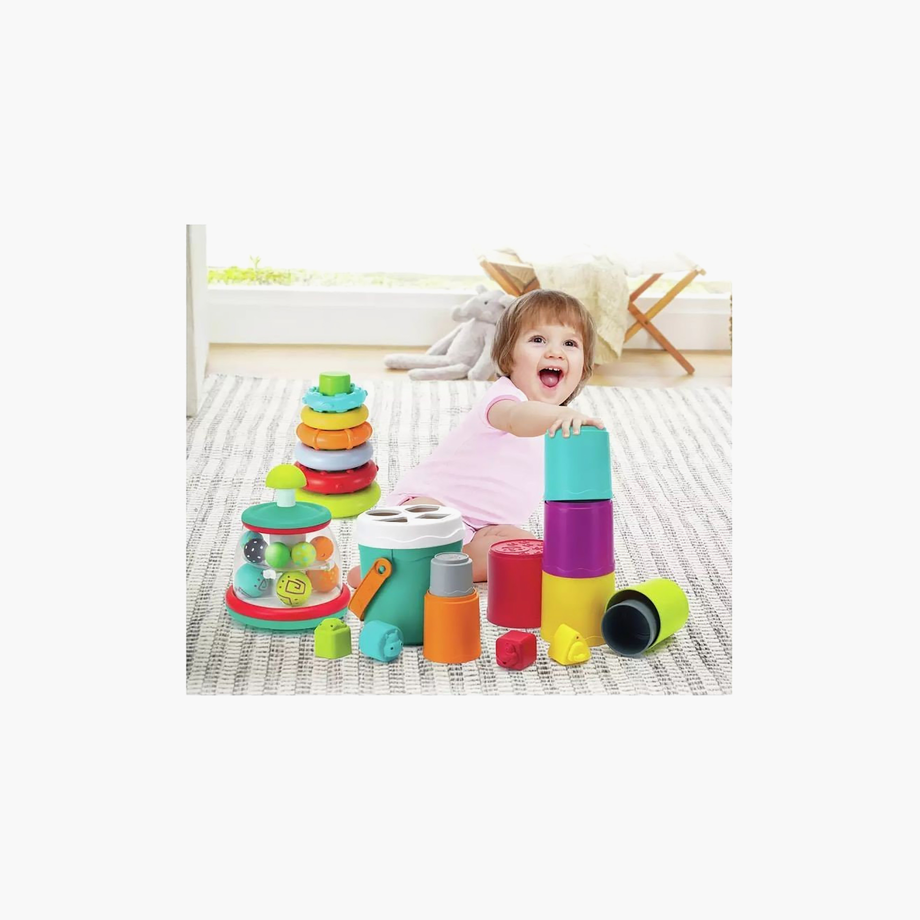 Infantino 3-In-1 Stack Sort Spin Activity Set-toys-babyandtoddlertoys-stackingandnestingtoys-image-4