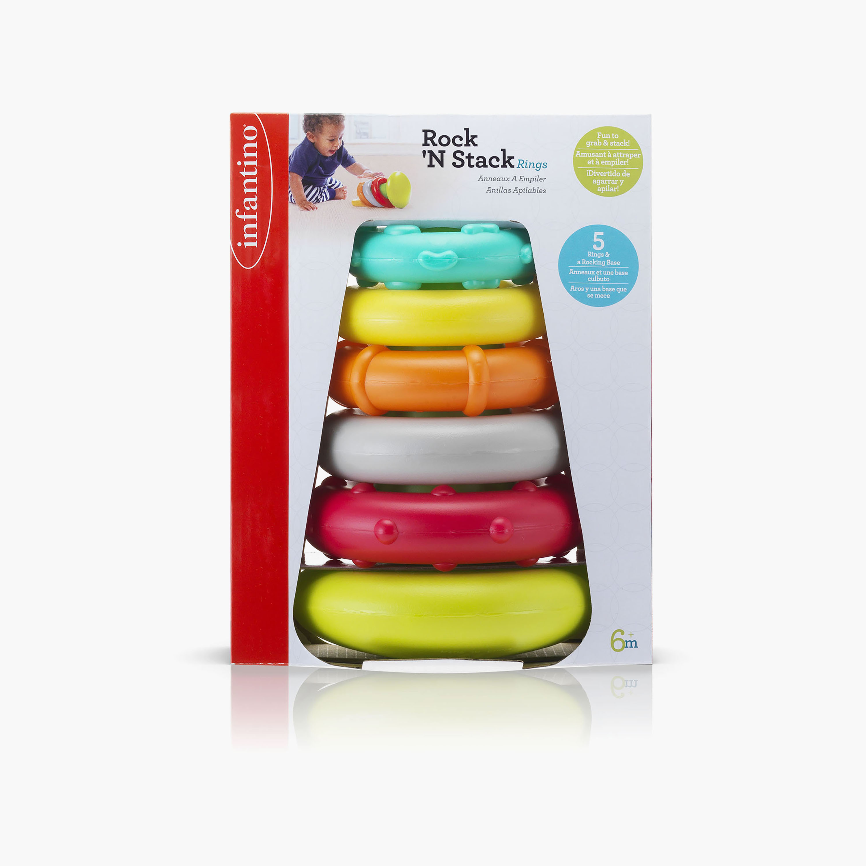 Infantino Rock'N Stack Rings Playset-toys-babyandtoddlertoys-stackingandnestingtoys-image-2