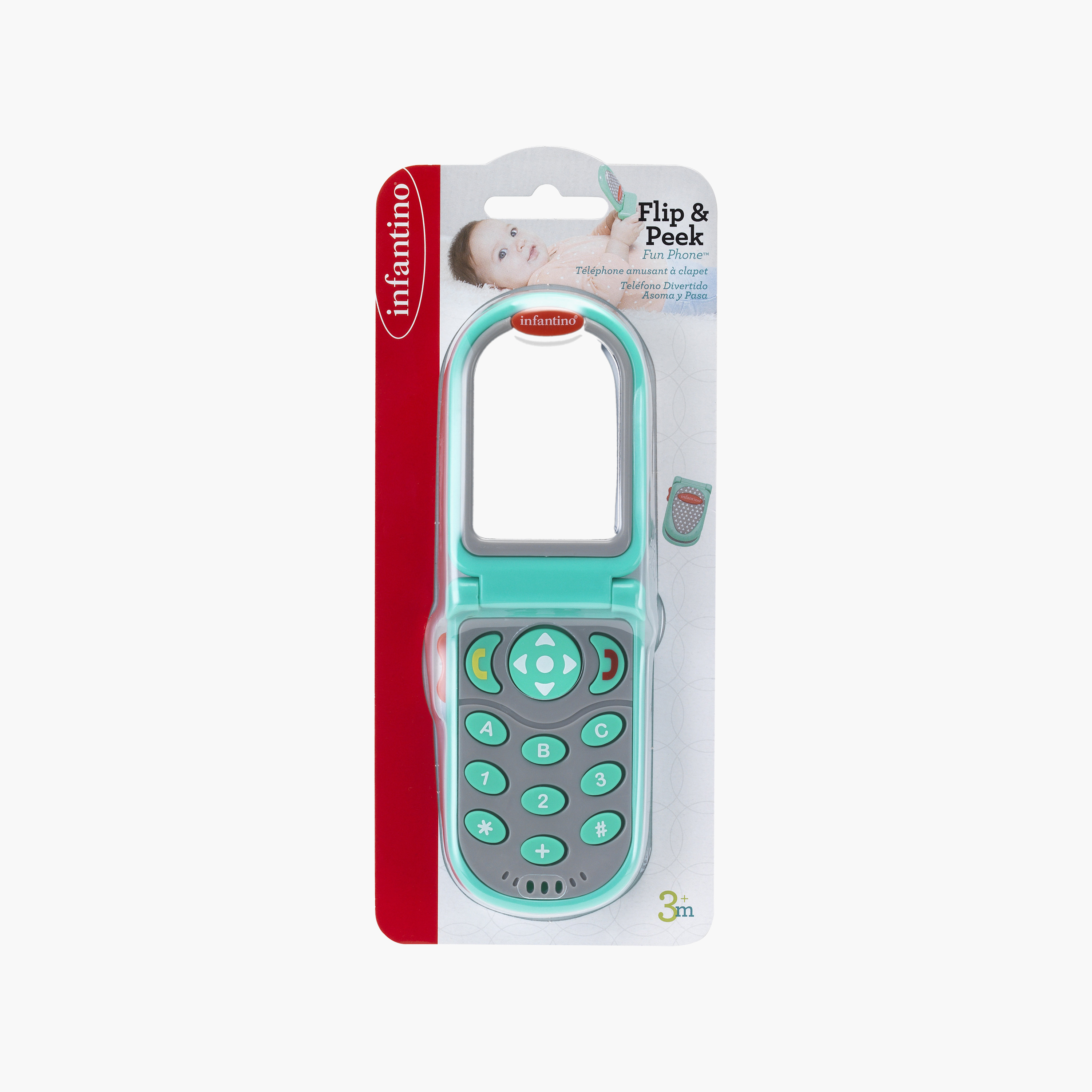 Infantino Flip & Peek Fun Phone - Teal-toys-babyandtoddlertoys-learningtoys-image-3