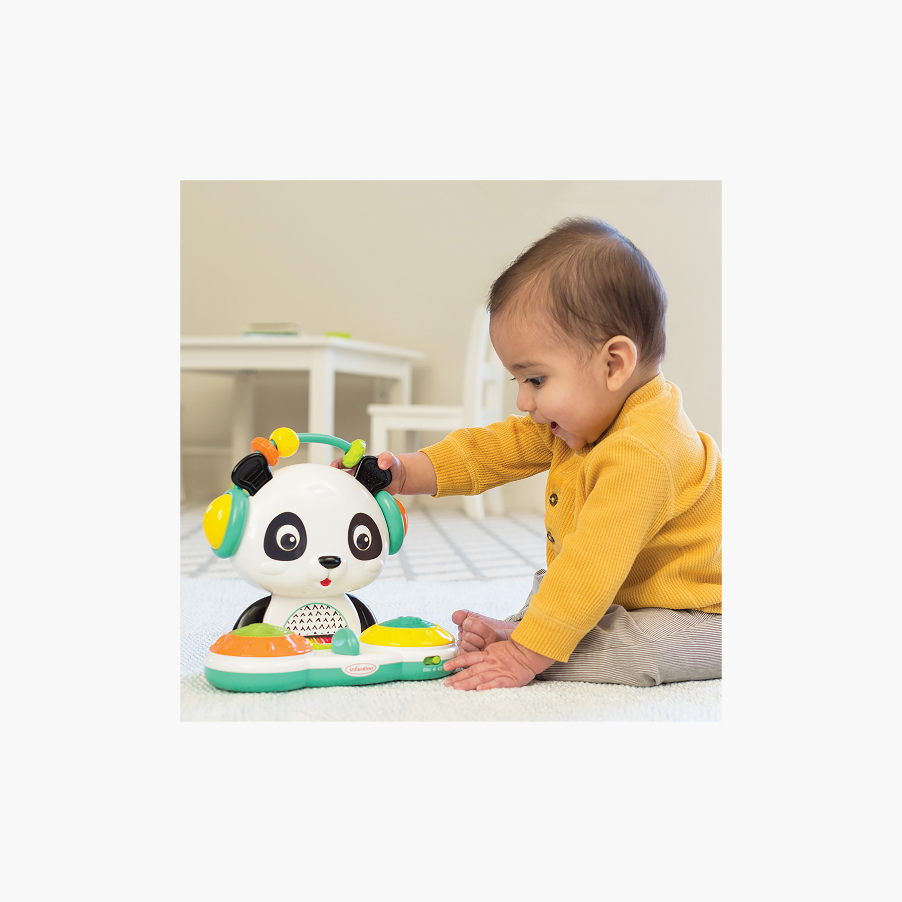 Infantino Spin & Slide DJ Panda Musical Toy-toys-babyandtoddlertoys-lightsandmusicaltoys-image-5