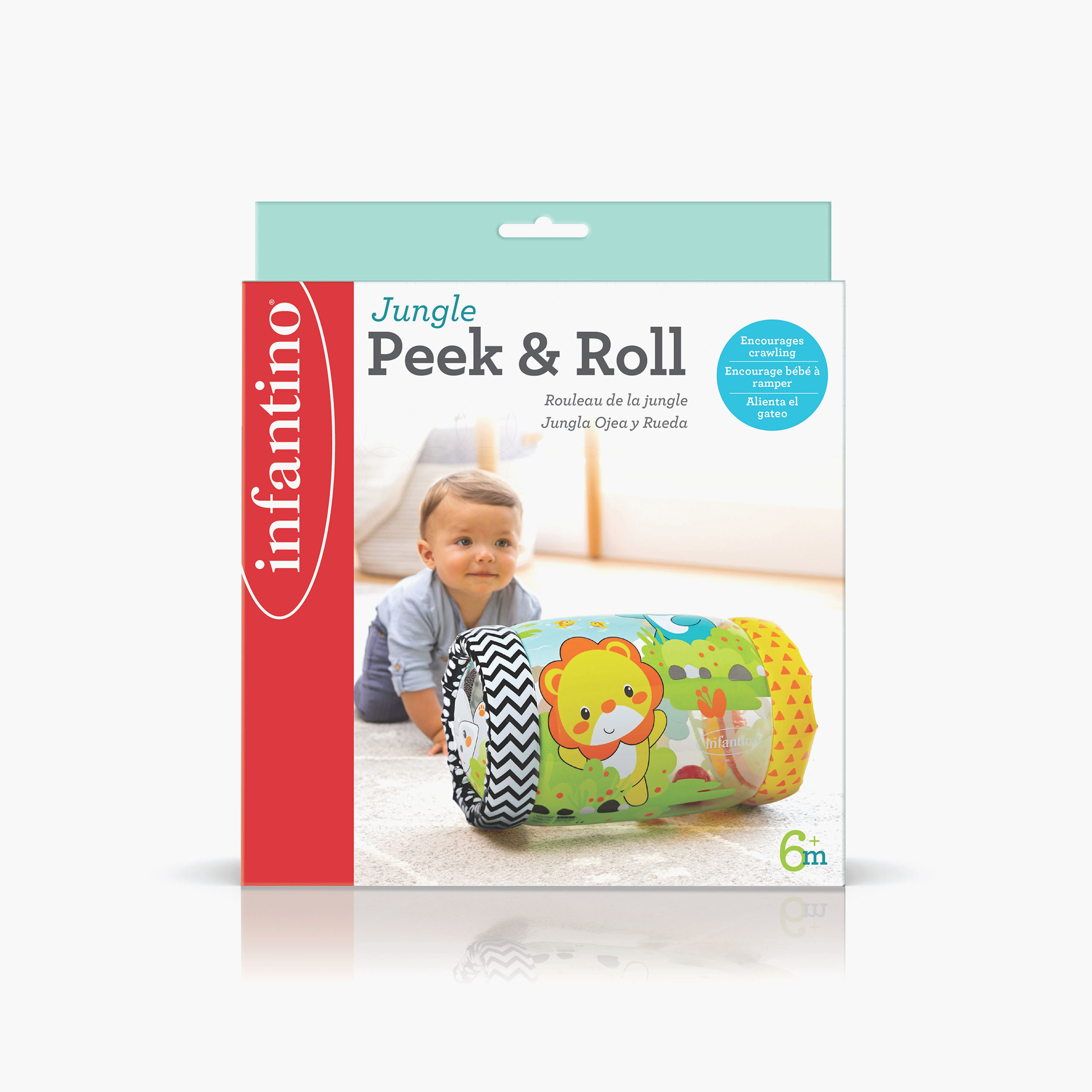 سجادة لعب جنغل أند بيك بتصميم الغابة من إنفانتينو-baby-infantactivity-playpensandplaymats-image-5