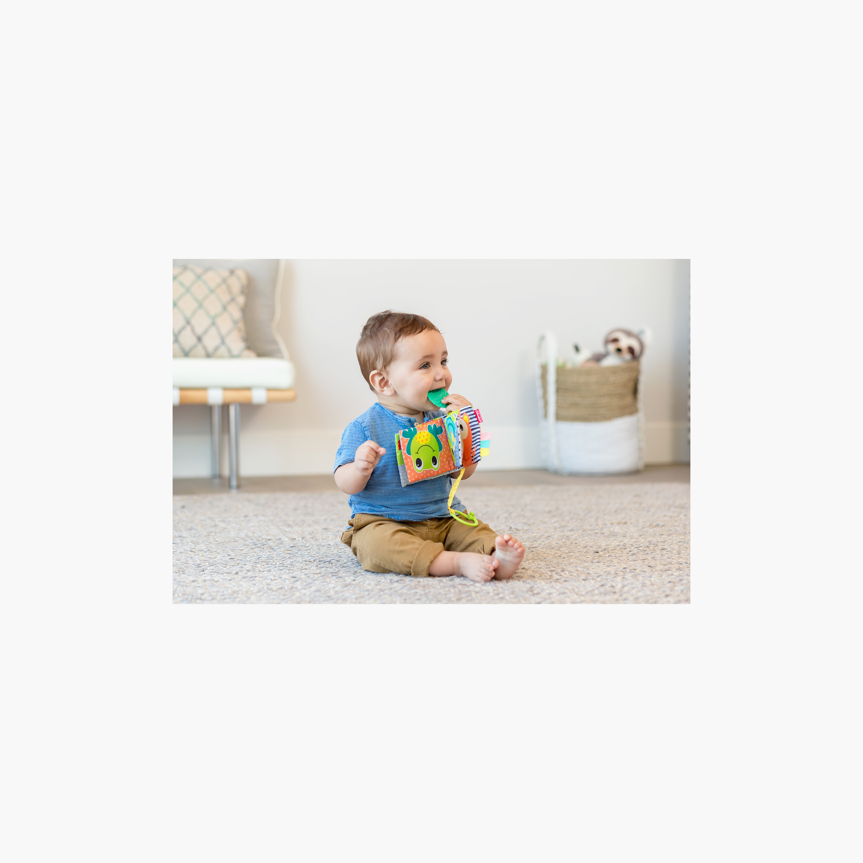 Infantino Link & Crinkle Animal Counting Stroller Book Toy-toys-babyandtoddlertoys-strollertoys-image-9