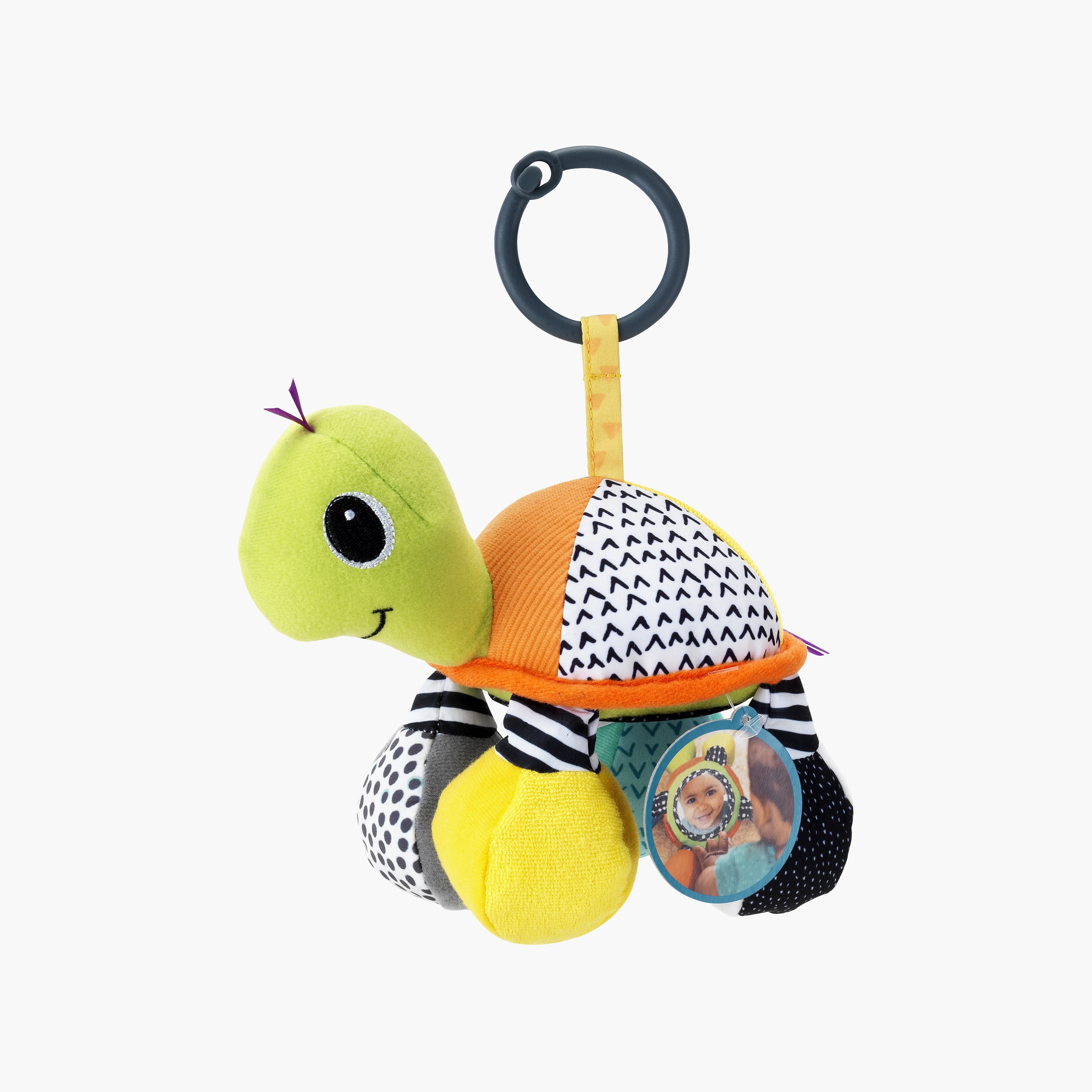 لعبة مرآة السلحفاة لعربة الأطفال مع عضاضة من إنفانتينو-toys-babyandtoddlertoys-strollertoys-image-7