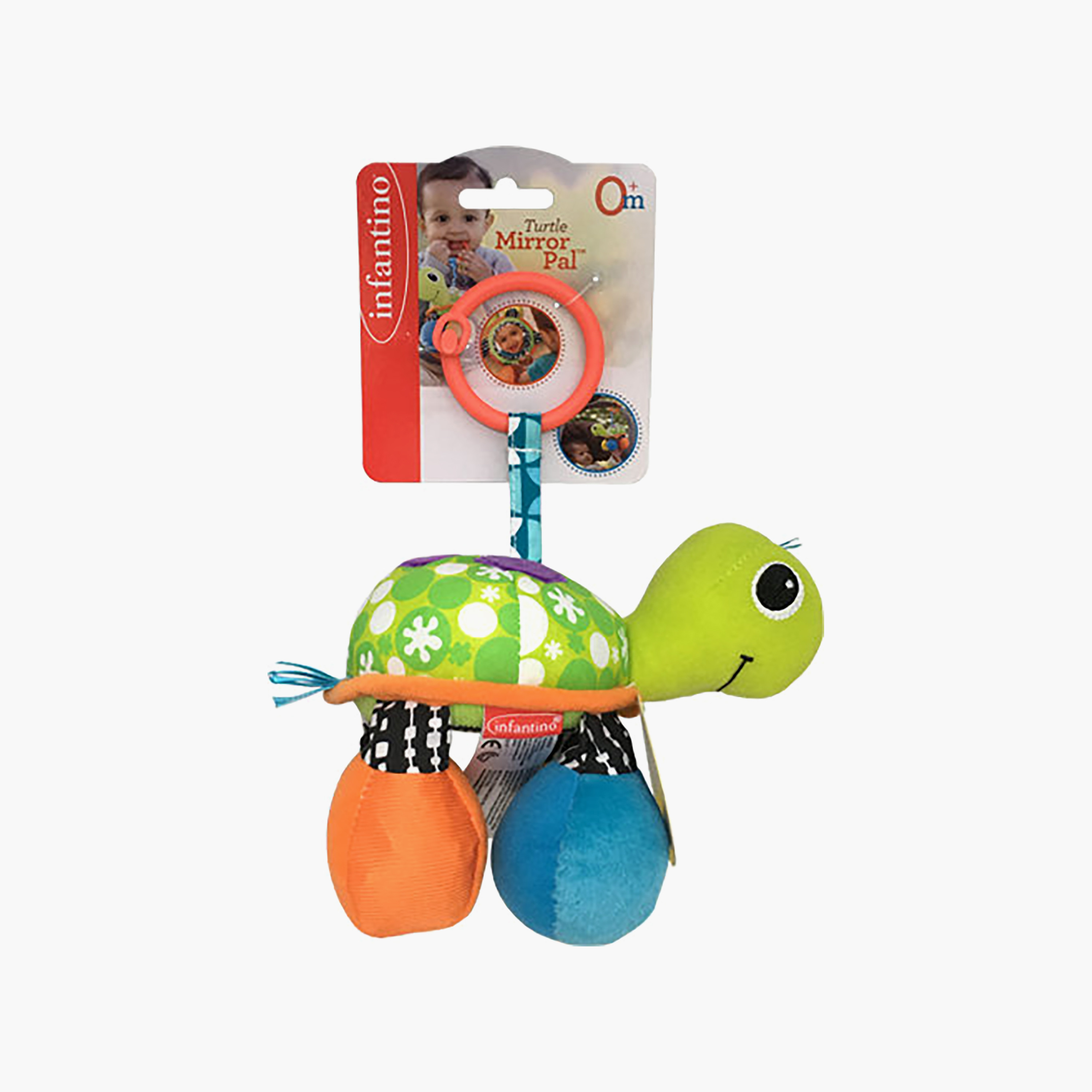 لعبة مرآة السلحفاة لعربة الأطفال مع عضاضة من إنفانتينو-toys-babyandtoddlertoys-strollertoys-image-5