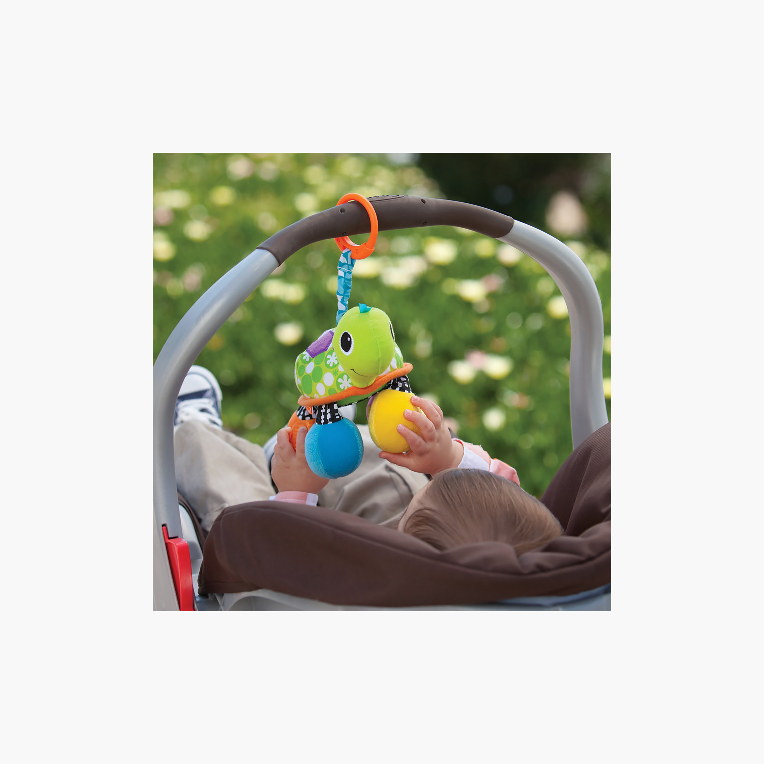 لعبة مرآة السلحفاة لعربة الأطفال مع عضاضة من إنفانتينو-toys-babyandtoddlertoys-strollertoys-image-3