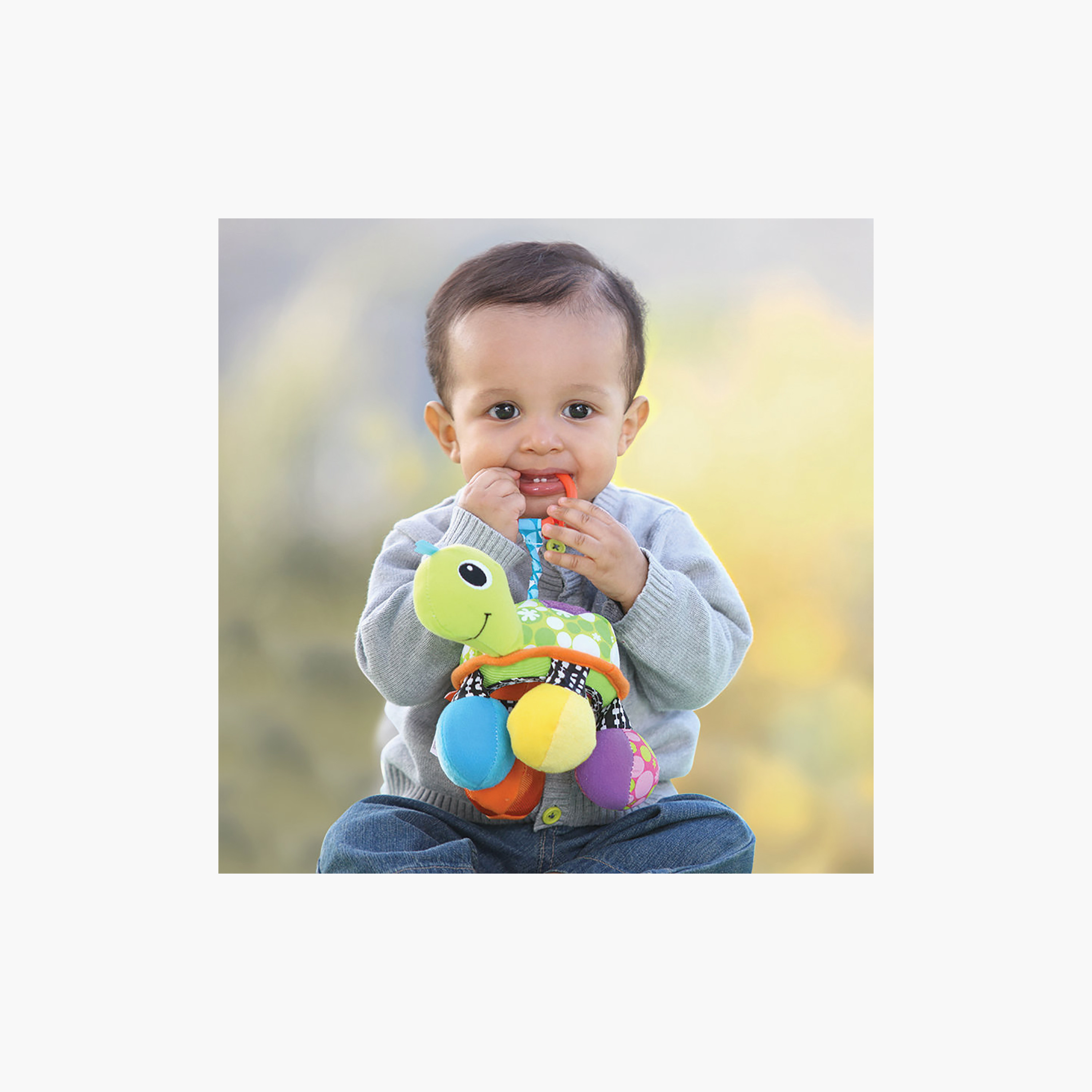 لعبة مرآة السلحفاة لعربة الأطفال مع عضاضة من إنفانتينو-toys-babyandtoddlertoys-strollertoys-image-1