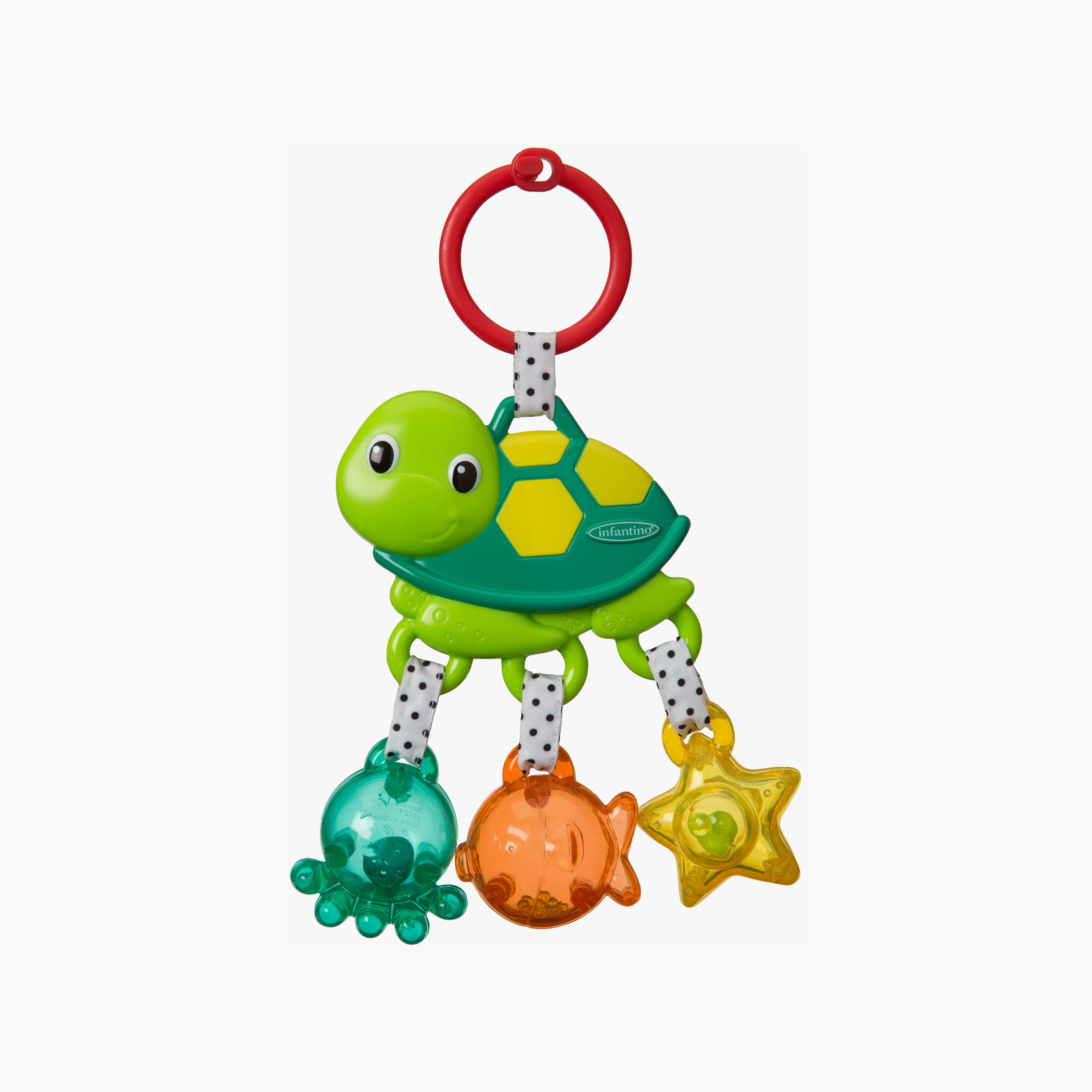 Infantino ingle Sea Charms Turtle Stroller Toy with Teether-toys-babyandtoddlertoys-strollertoys-image-1