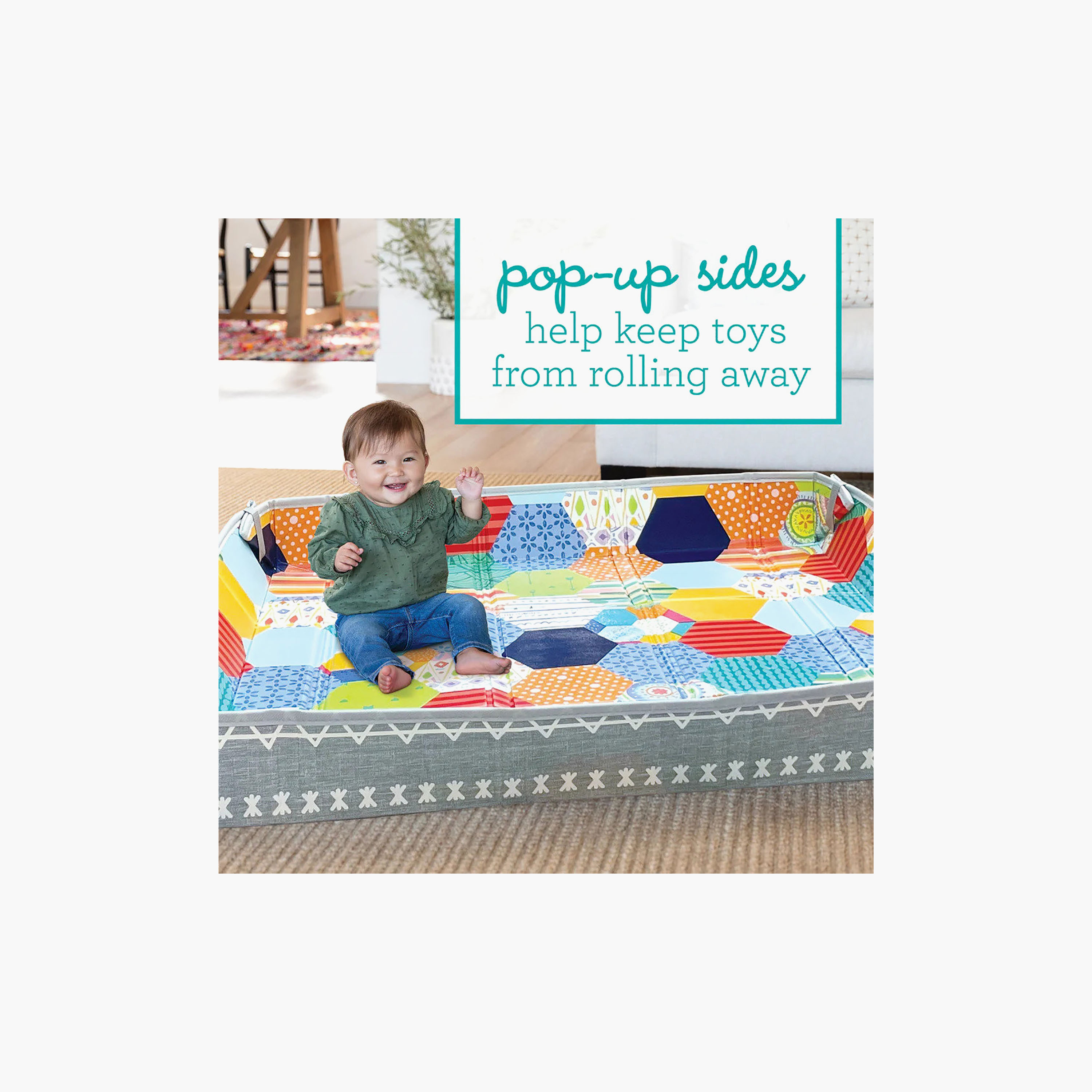 Infantino Foldable Soft Foam Mat-baby-infantactivity-playpensandplaymats-image-5