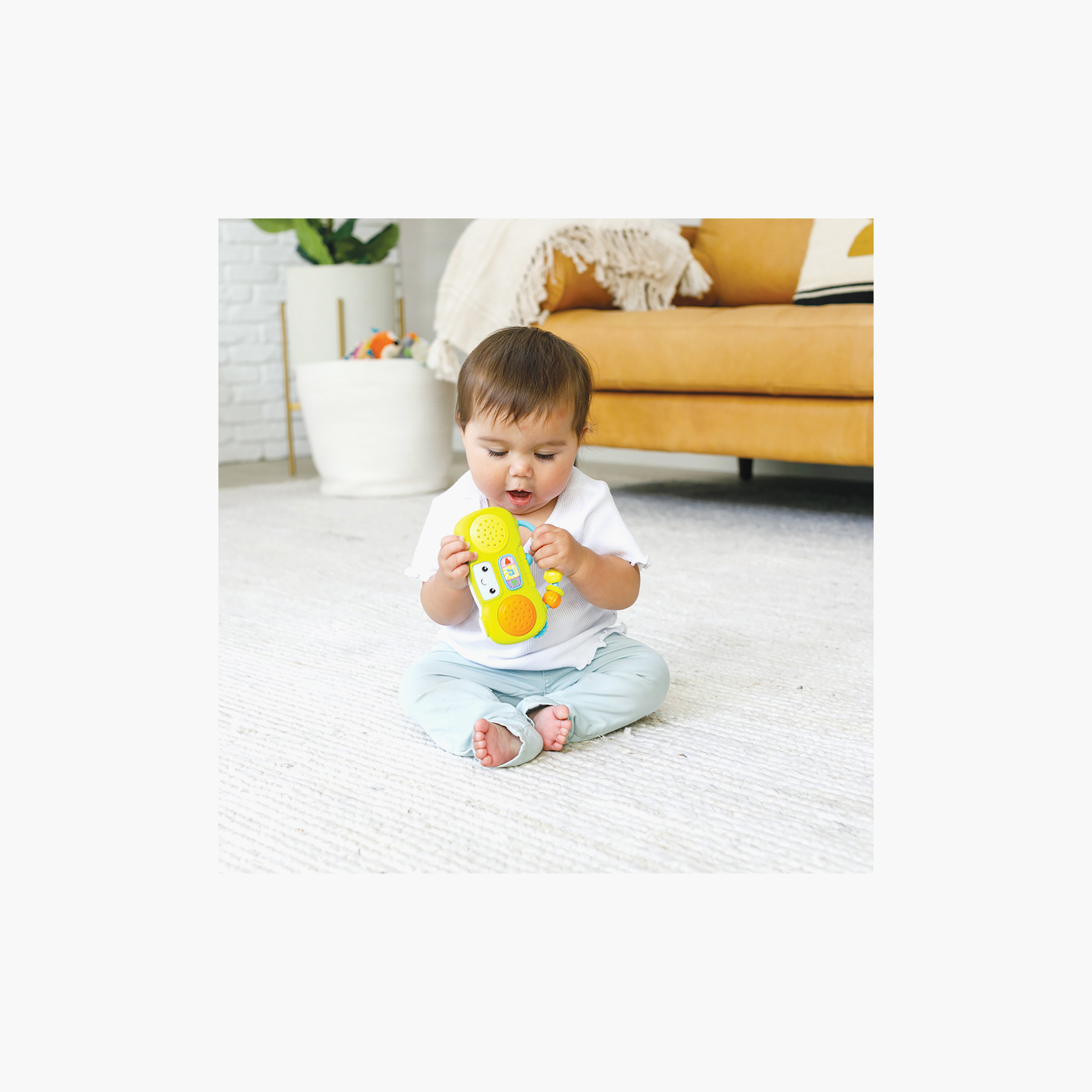 Infantino Music And Light Pretend Mini Boombox-toys-babyandtoddlertoys-learningtoys-image-2