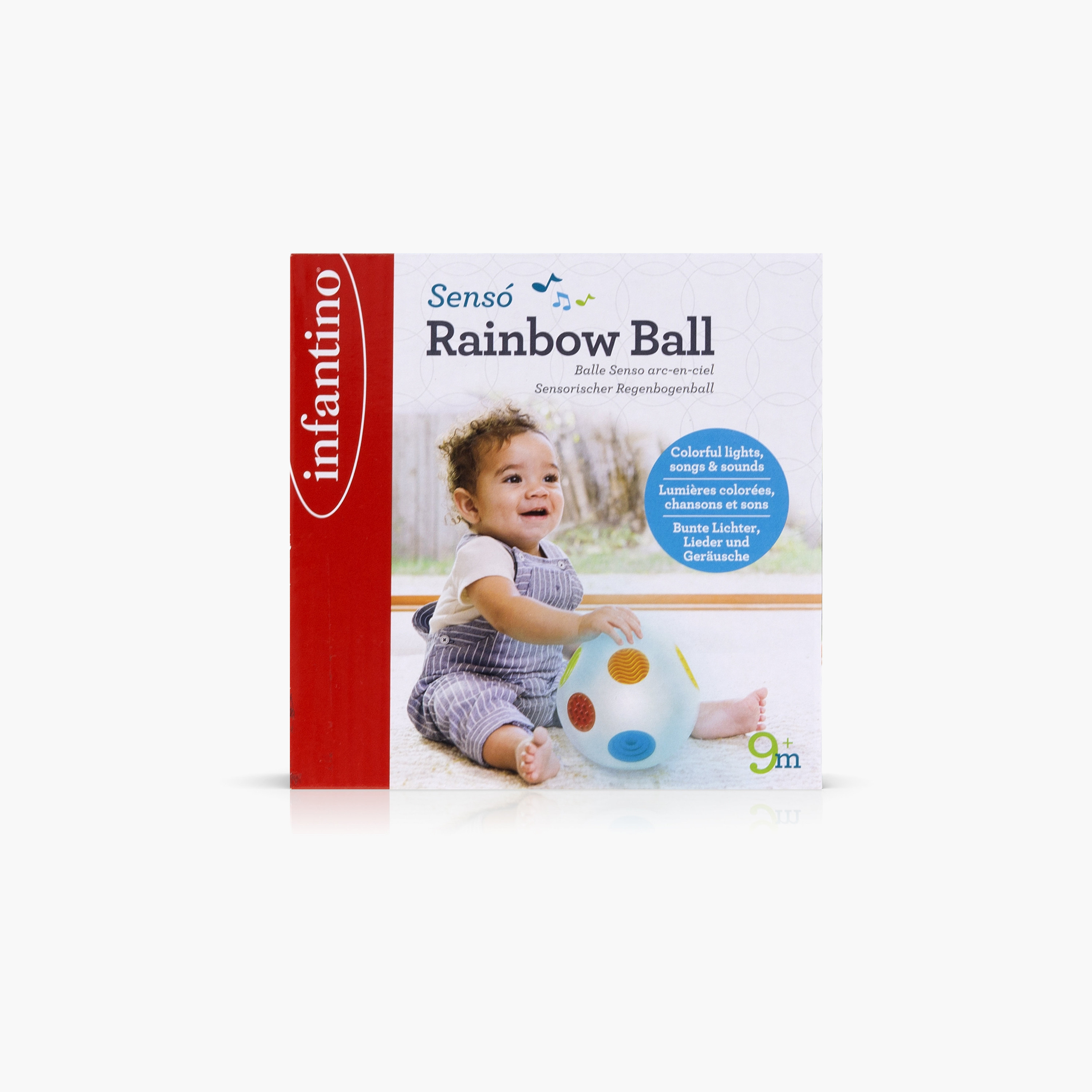 Infantino Rainbow Sound and Light Activity Ball-toys-plushsofttoys-softballs-image-7