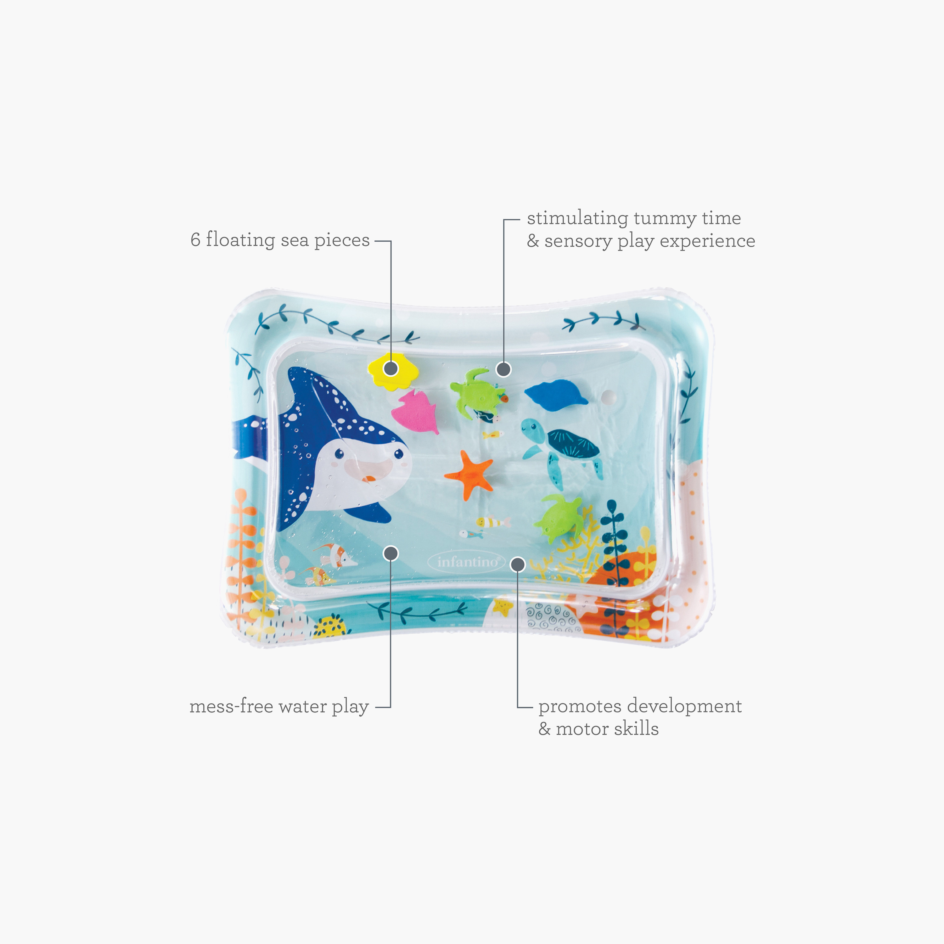 Infantino Jumbo Pat & Play Water Mat-baby-infantactivity-playpensandplaymats-image-7