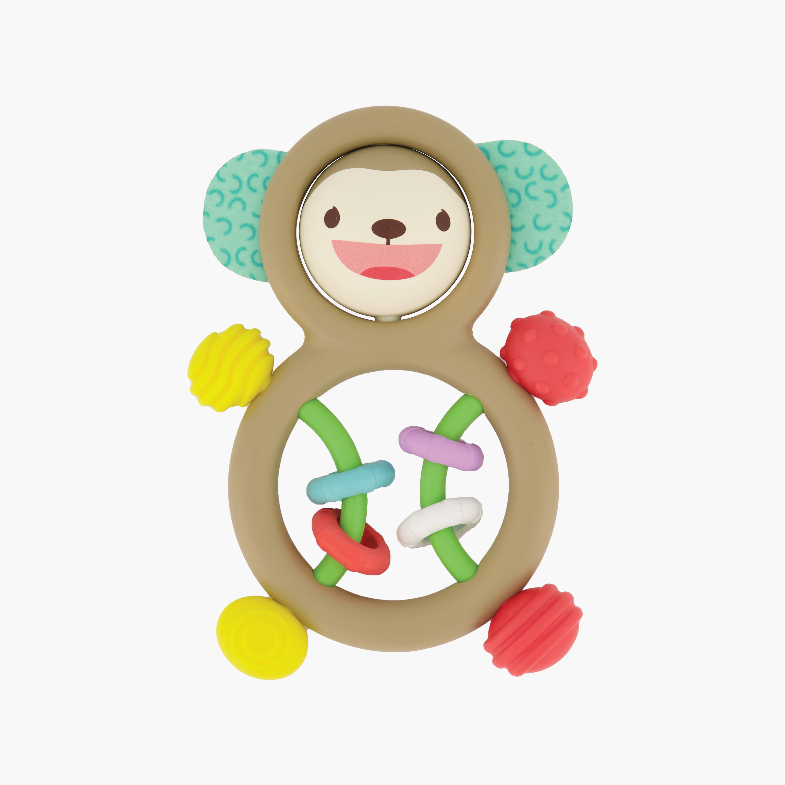 Infantino Busy Lil' Sensory Rattle & Teether-toys-babyandtoddlertoys-rattlesandteethers-image-1