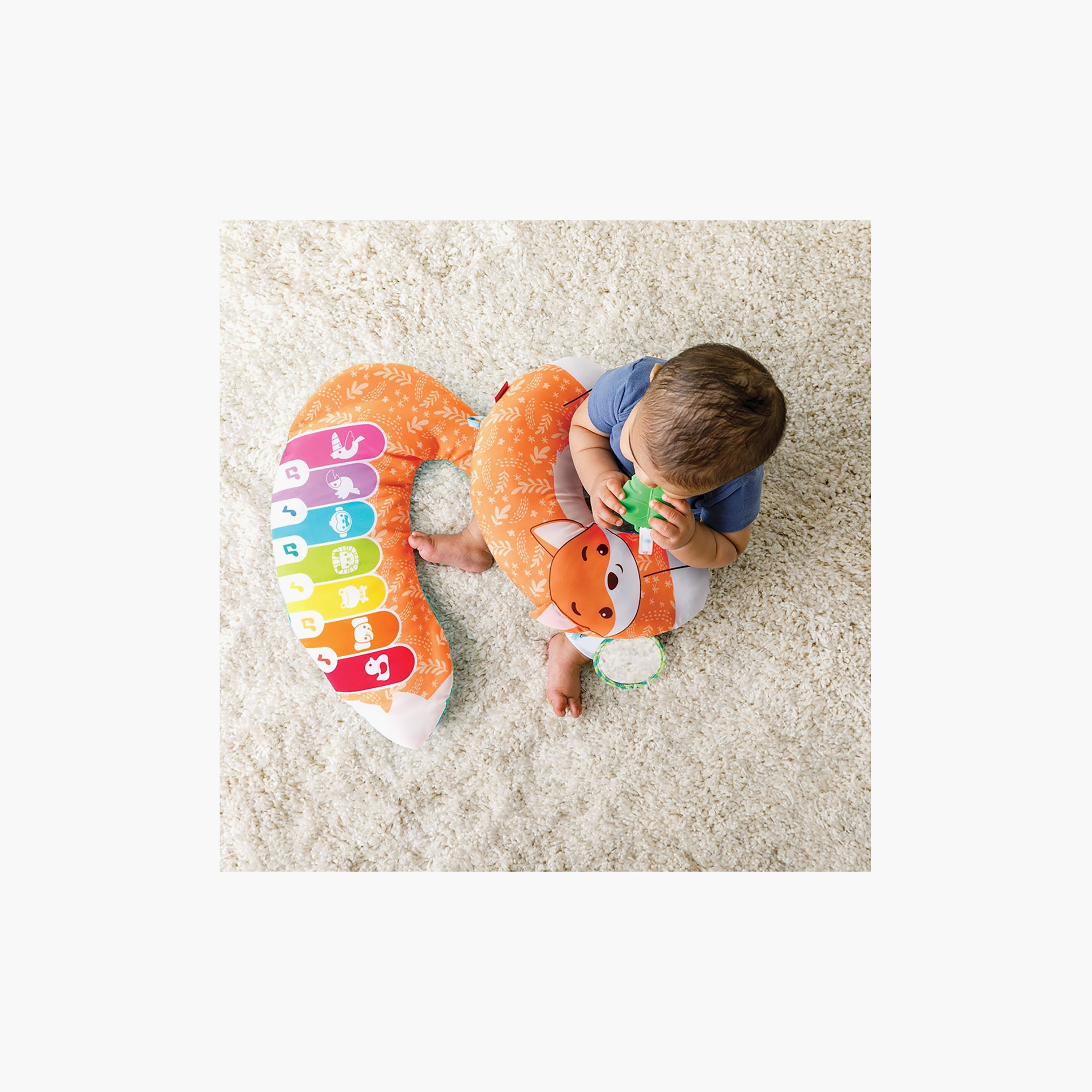 Infantino 3-In-1 Grow With Me Tummy Time Piano Fox-baby-infantactivity-image-4