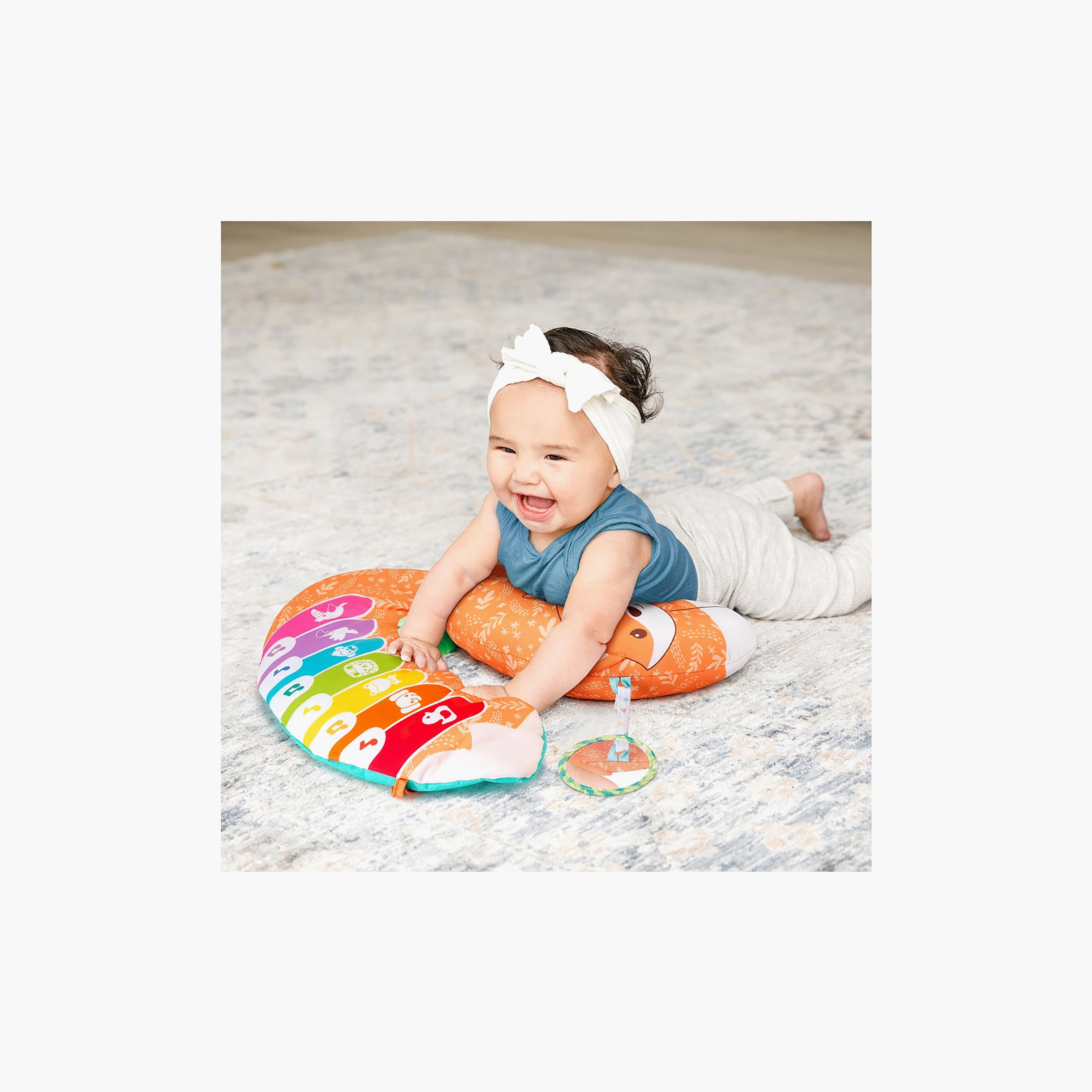 Infantino 3-In-1 Grow With Me Tummy Time Piano Fox-baby-infantactivity-image-7