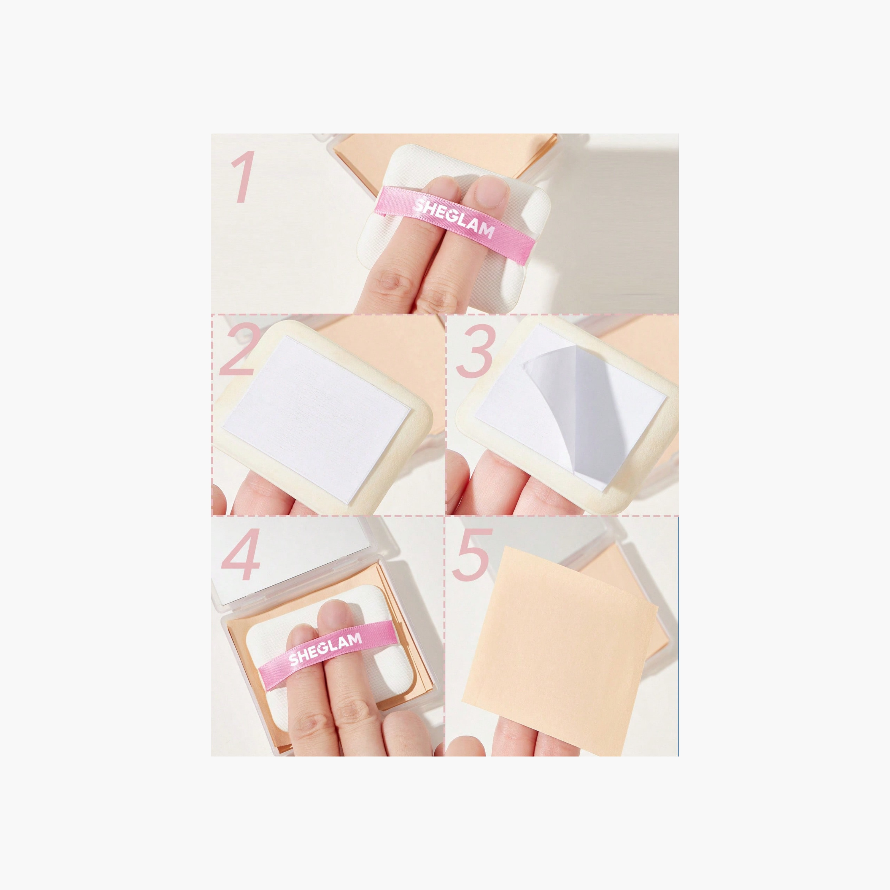 ورق نشاف مزيل للمعان مع إسفنجة-beautyandpersonalcare-makeup-face-makeupremovers-image-3
