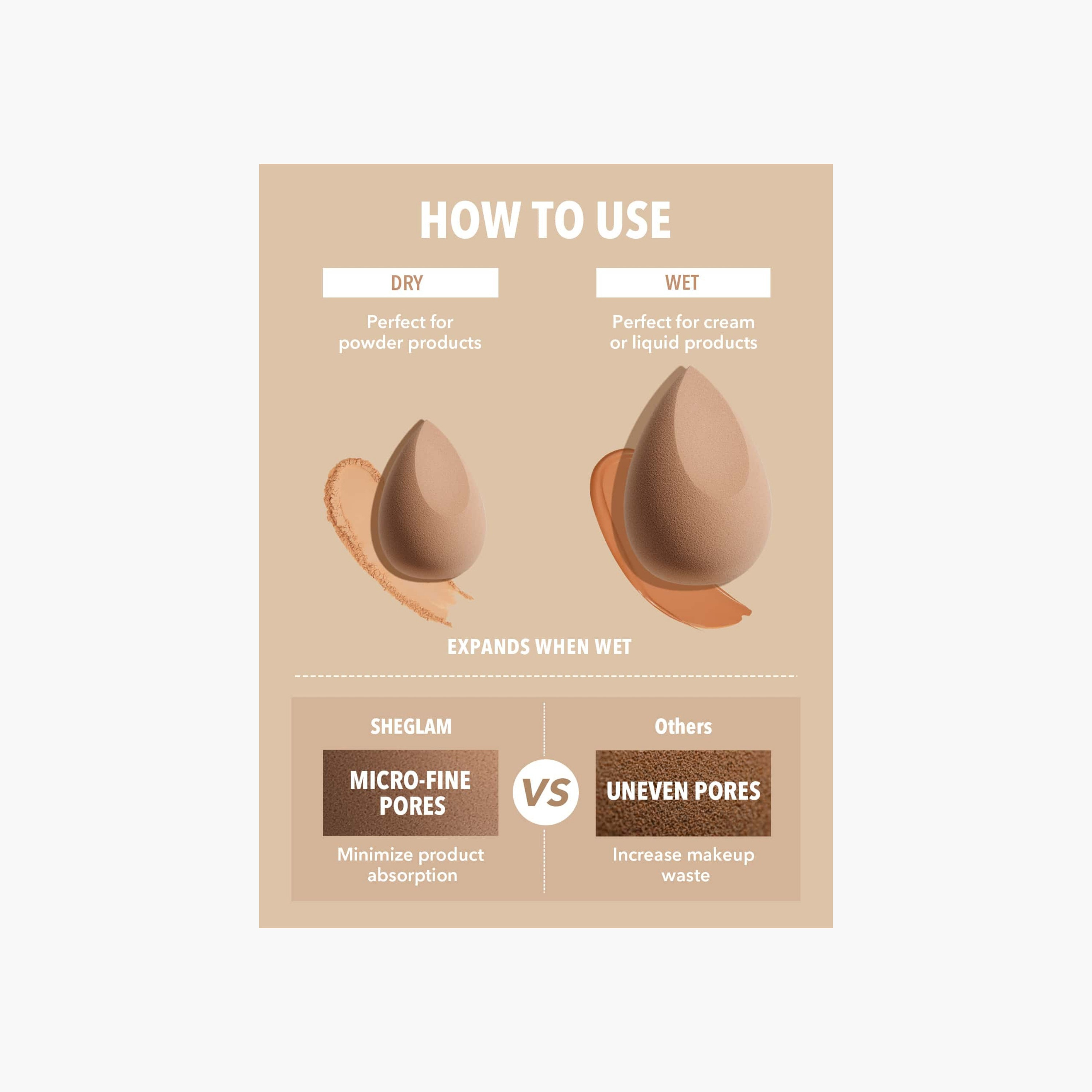 Sheglam Teardrop Makeup Blending Sponge-beautyandpersonalcare-makeup-brushesandaccessories-sponges-image-4