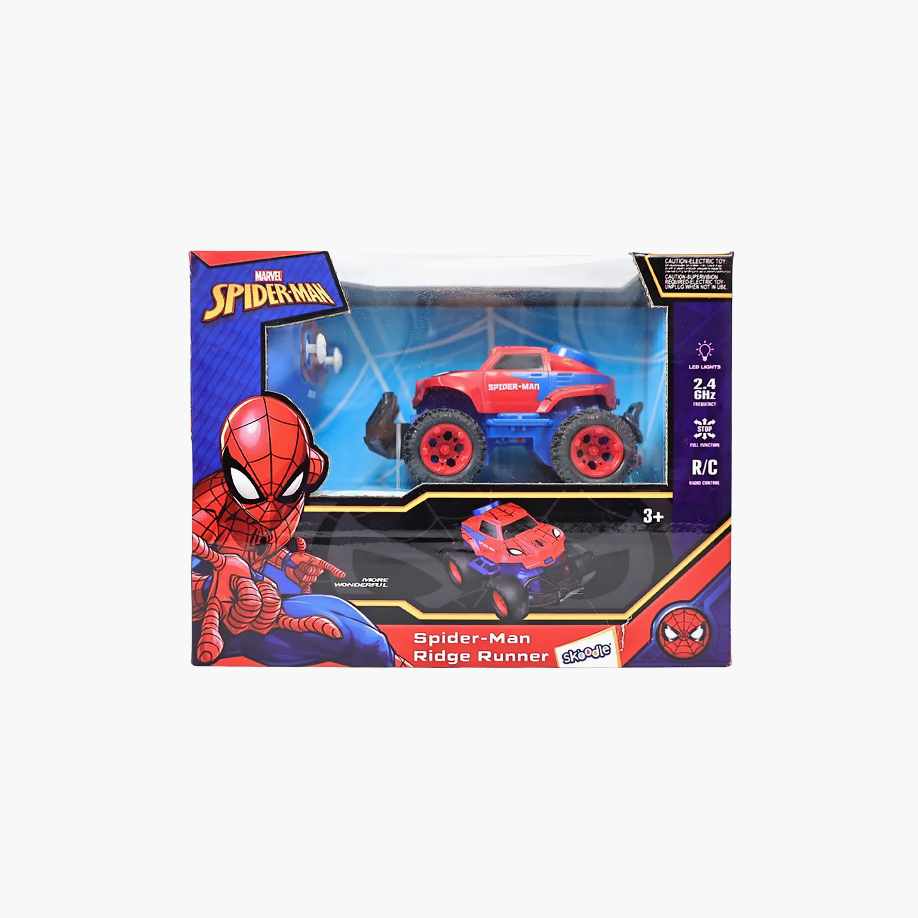 سيارة تحكم عن بُعد بطبعة سبايدر مان من ريدج رانر-toys-remotecontrolledvehicles-rcvehicles-image-5