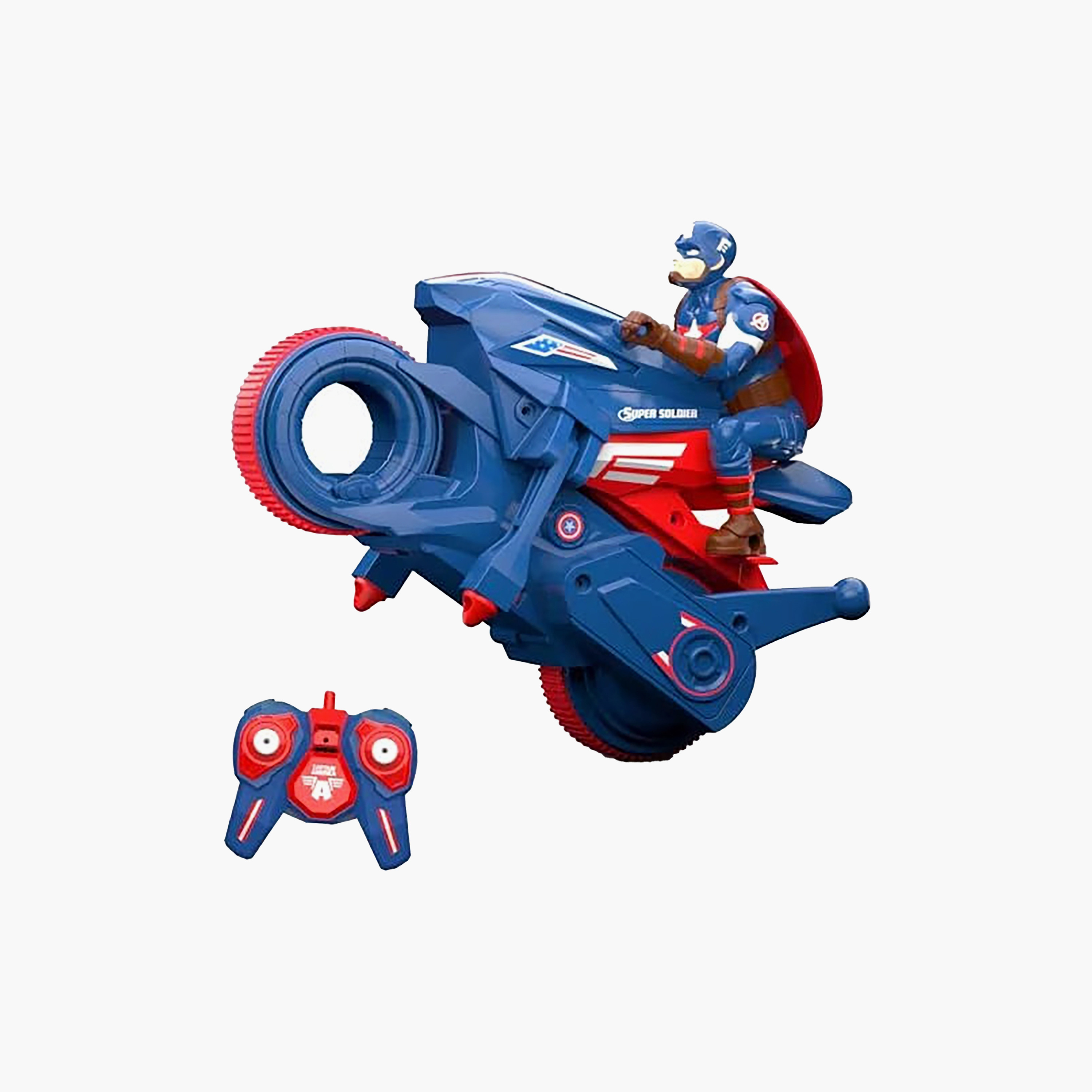 Captain America Blaze and Race Remote Control Bike-toys-remotecontrolledvehicles-rcvehicles-image-1