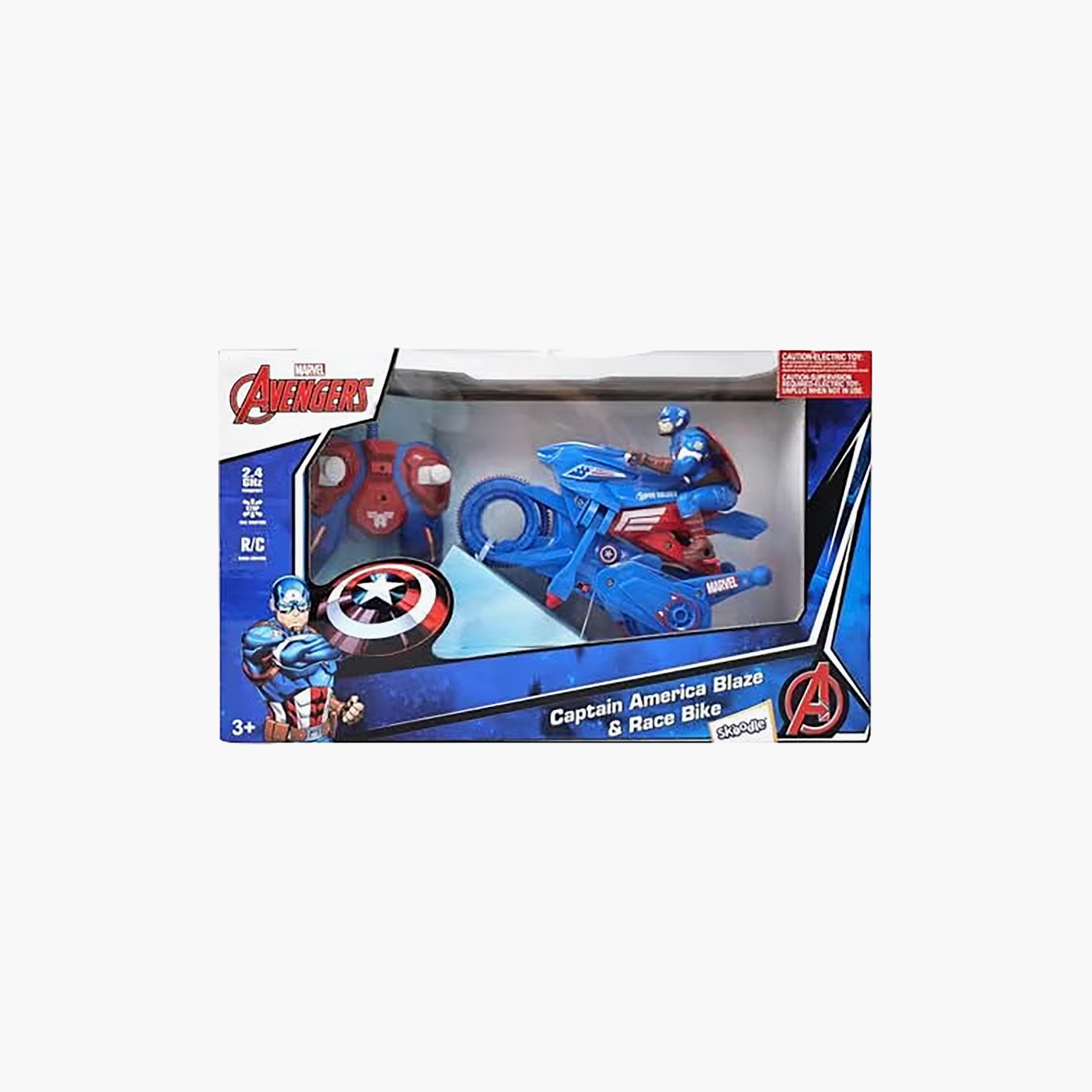 Captain America Blaze and Race Remote Control Bike-toys-remotecontrolledvehicles-rcvehicles-image-3
