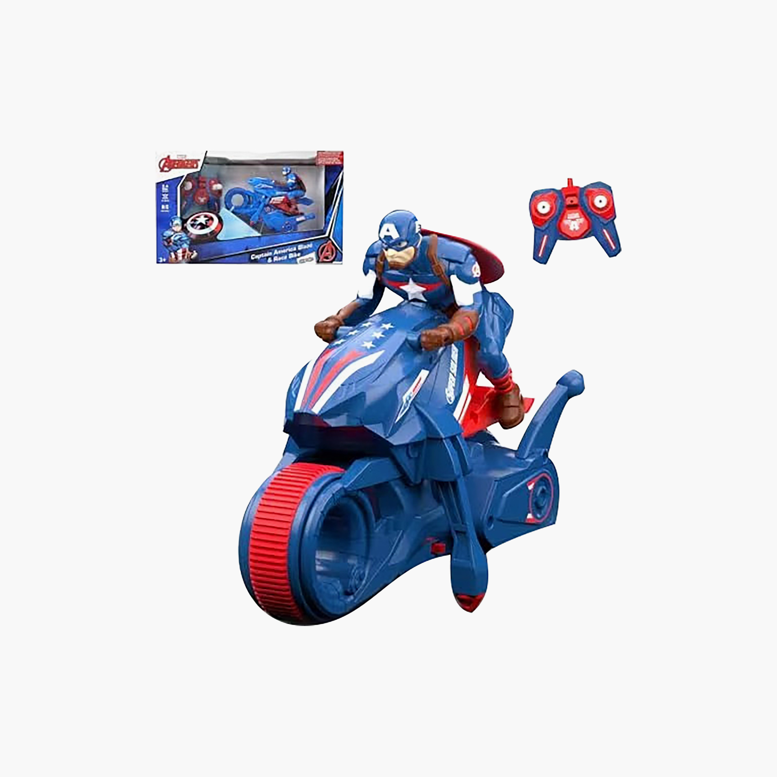 Captain America Blaze and Race Remote Control Bike-toys-remotecontrolledvehicles-rcvehicles-image-5