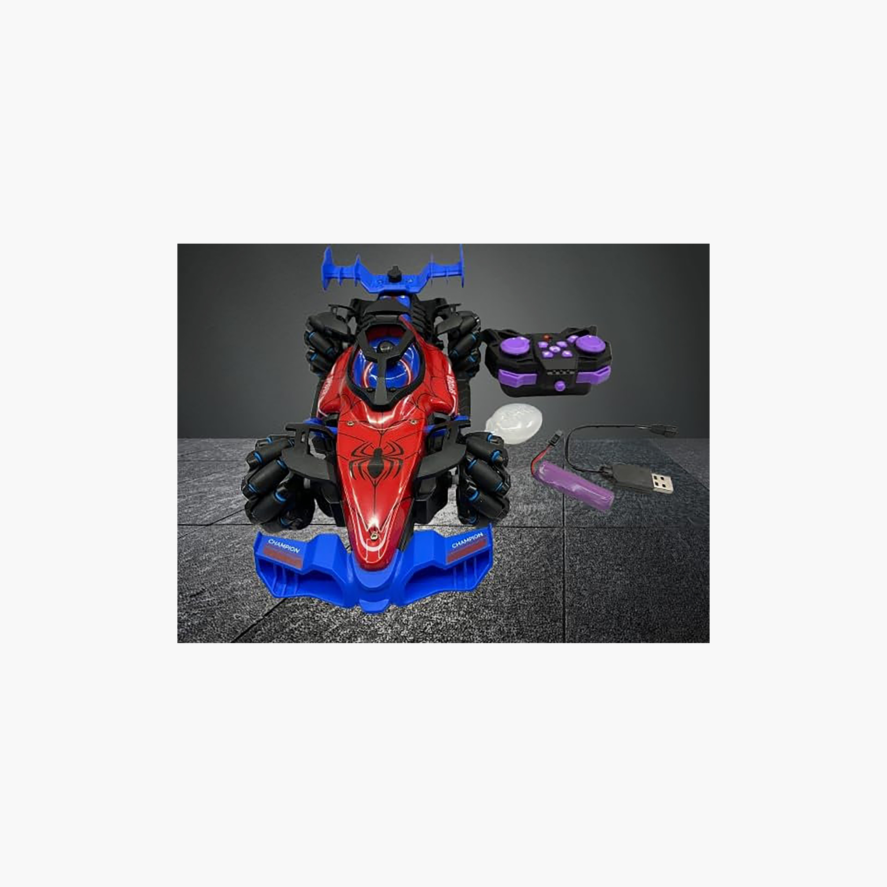 Spider-Man Aero Spritz GT Remote Control Car-toys-remotecontrolledvehicles-rcvehicles-image-4
