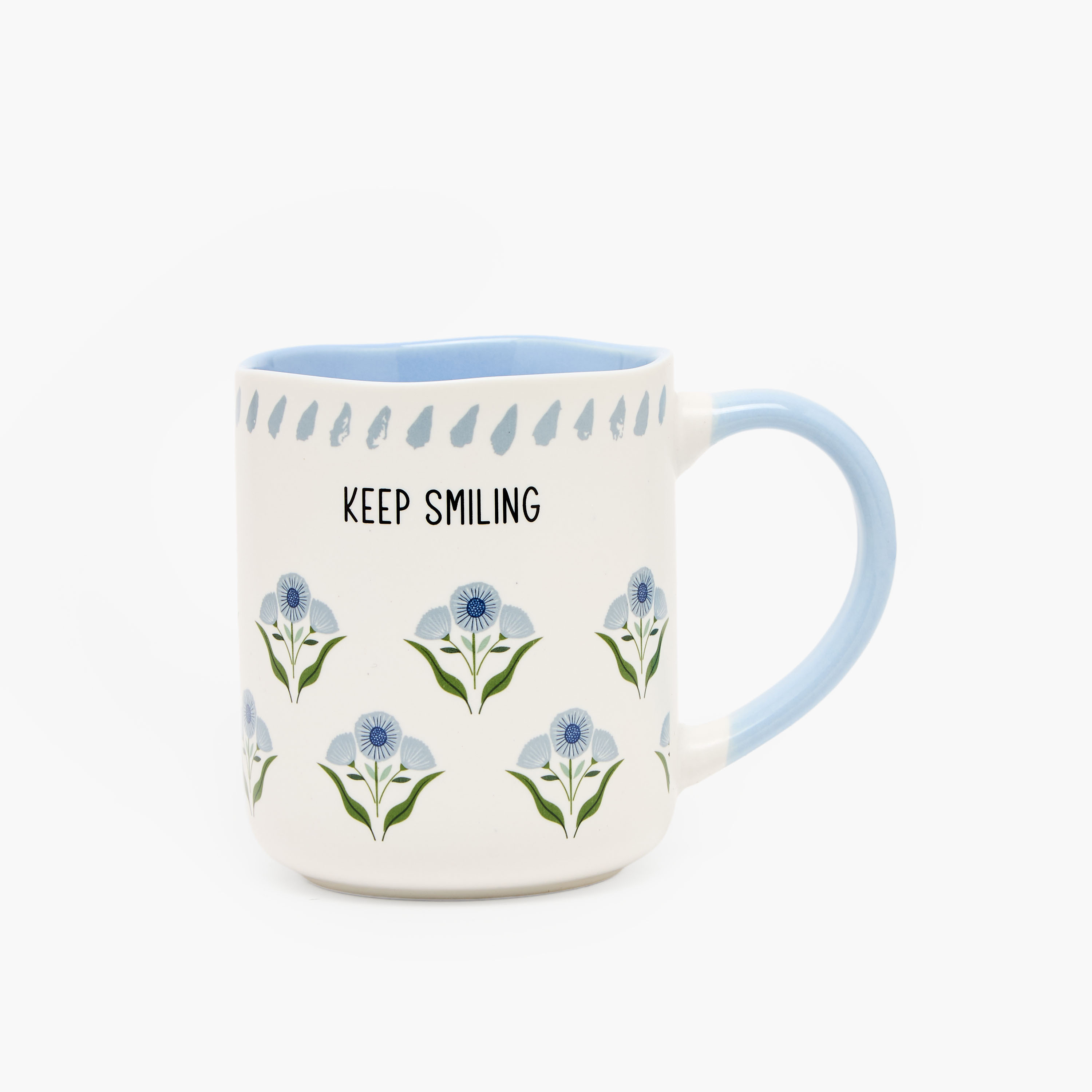 مج خزف صيني بطبعات زهور - 385 مل-household-dining-teaandcoffee-mugsandcups-image-1