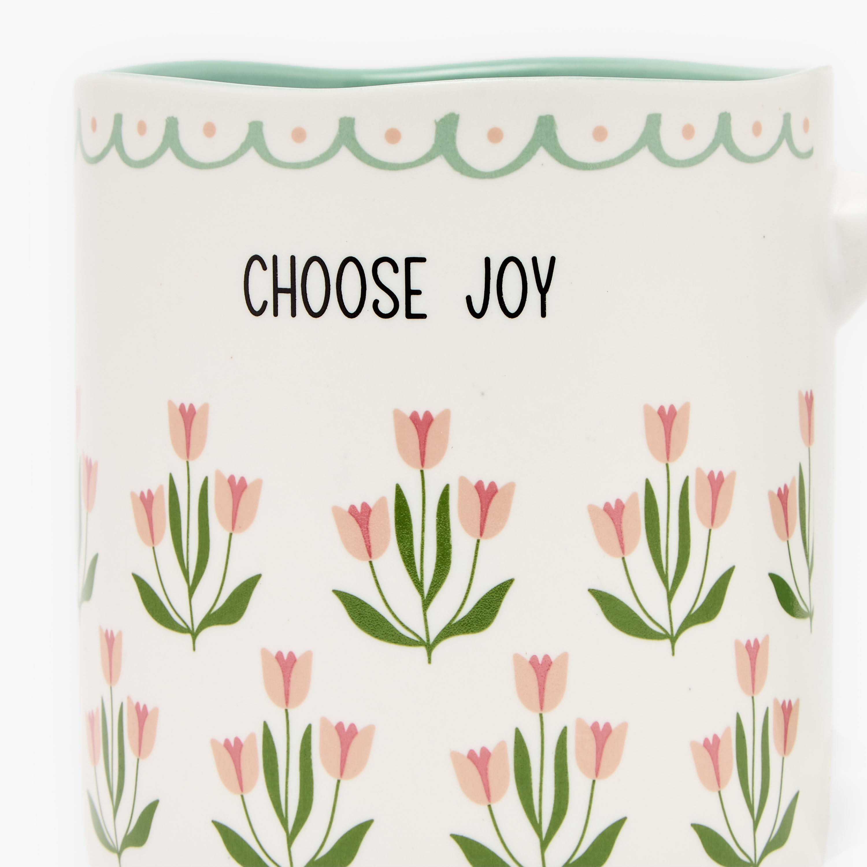 Flower Print Ceramic Mug - 385 ml-household-dining-teaandcoffee-mugsandcups-image-4