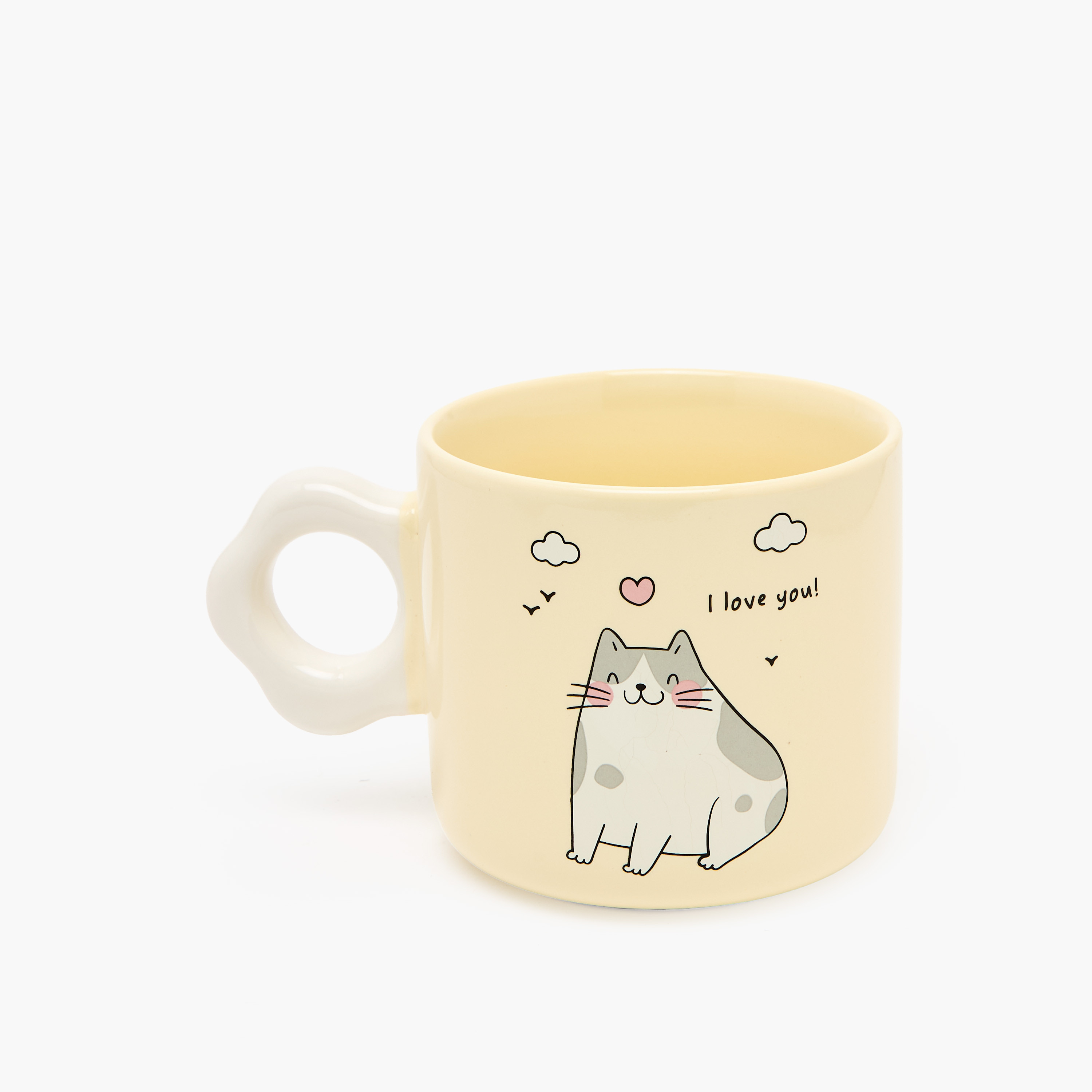 Cat Print New Bone China Mug with Handle - 325 ml-household-dining-teaandcoffee-mugsandcups-image-2