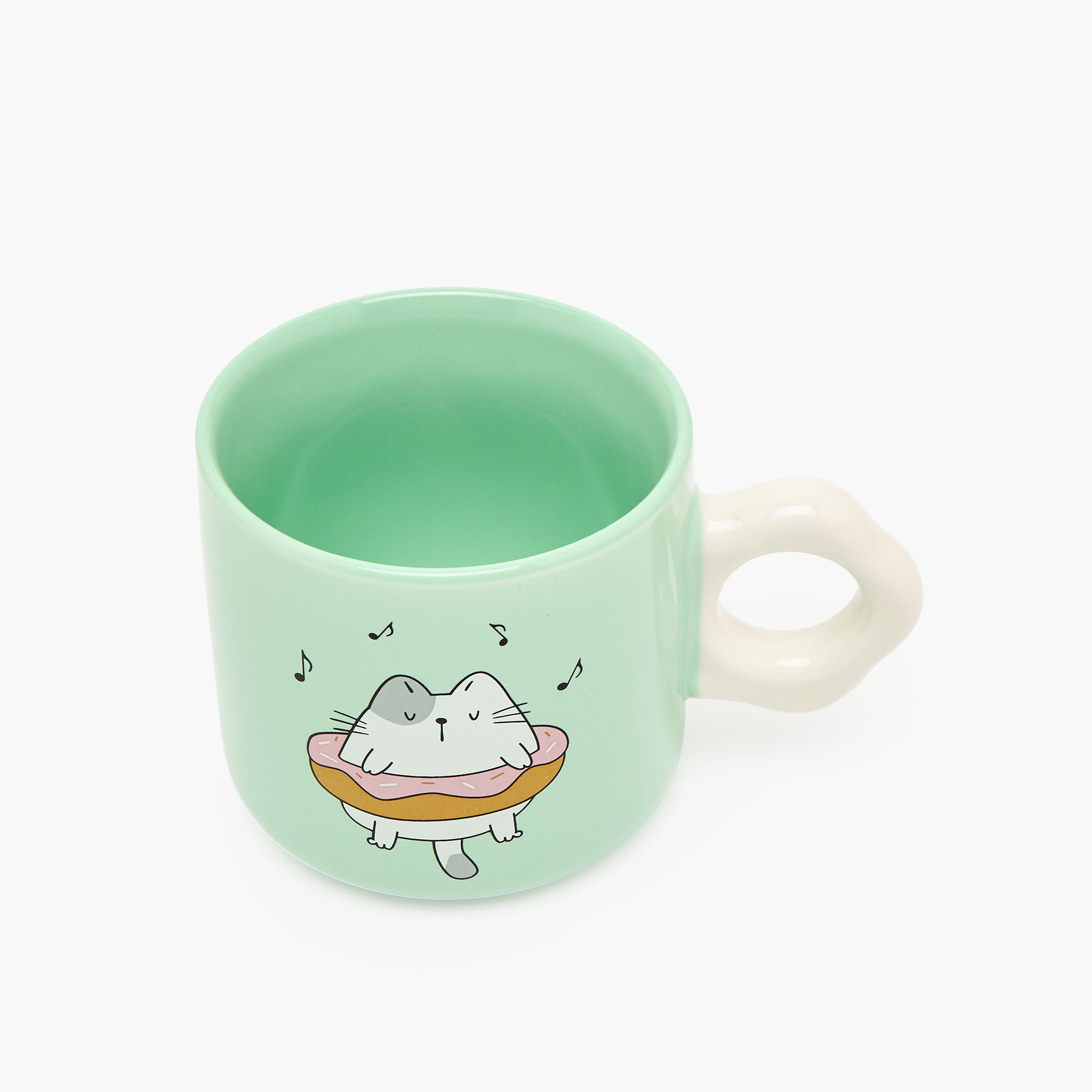 Cat Print New Bone China Mug - 325 ml-household-dining-teaandcoffee-mugsandcups-image-3