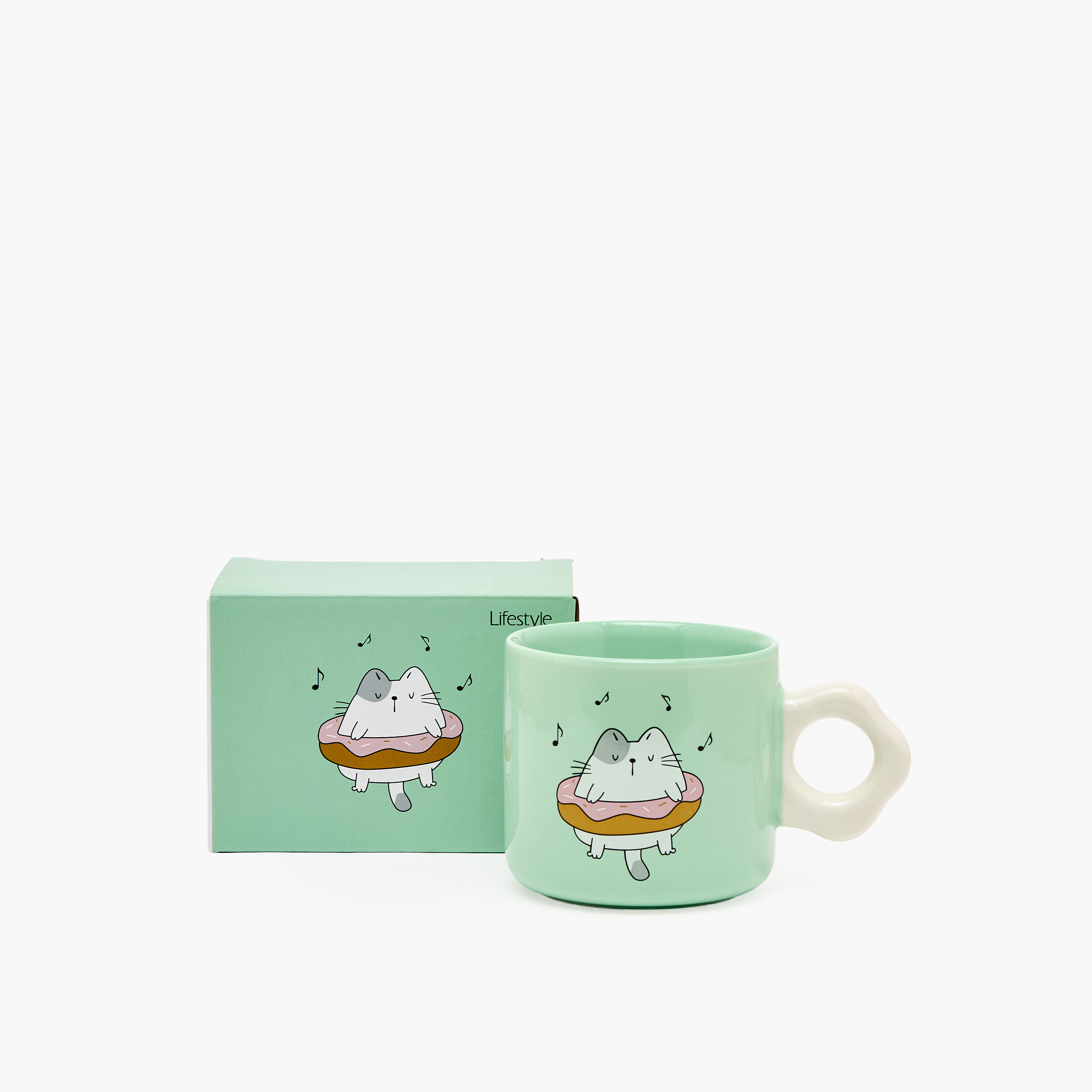 Cat Print New Bone China Mug - 325 ml-household-dining-teaandcoffee-mugsandcups-image-6