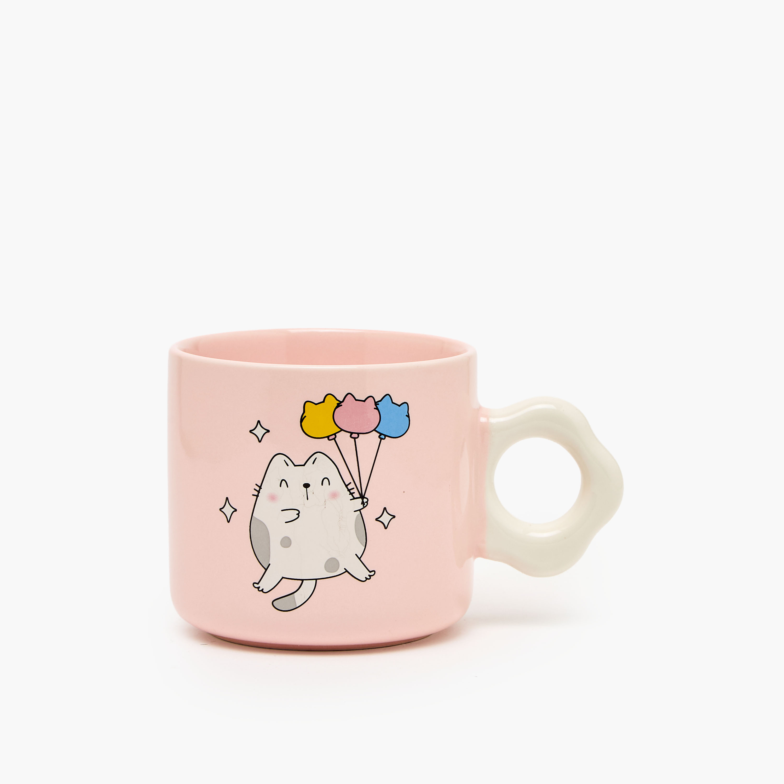Cat Print Ceramic Mug - 325 ml-household-dining-teaandcoffee-mugsandcups-image-1