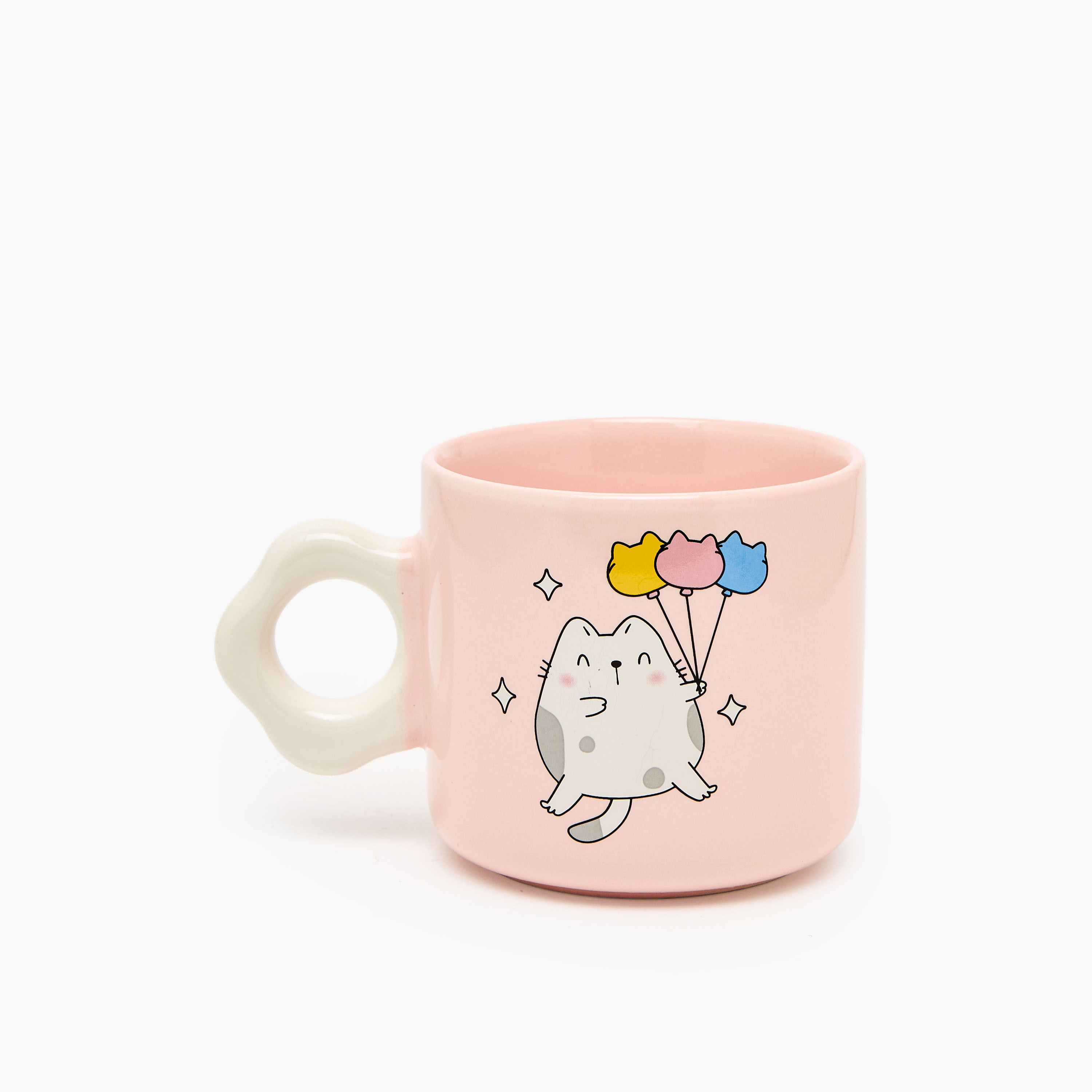 Cat Print Ceramic Mug - 325 ml-household-dining-teaandcoffee-mugsandcups-image-2