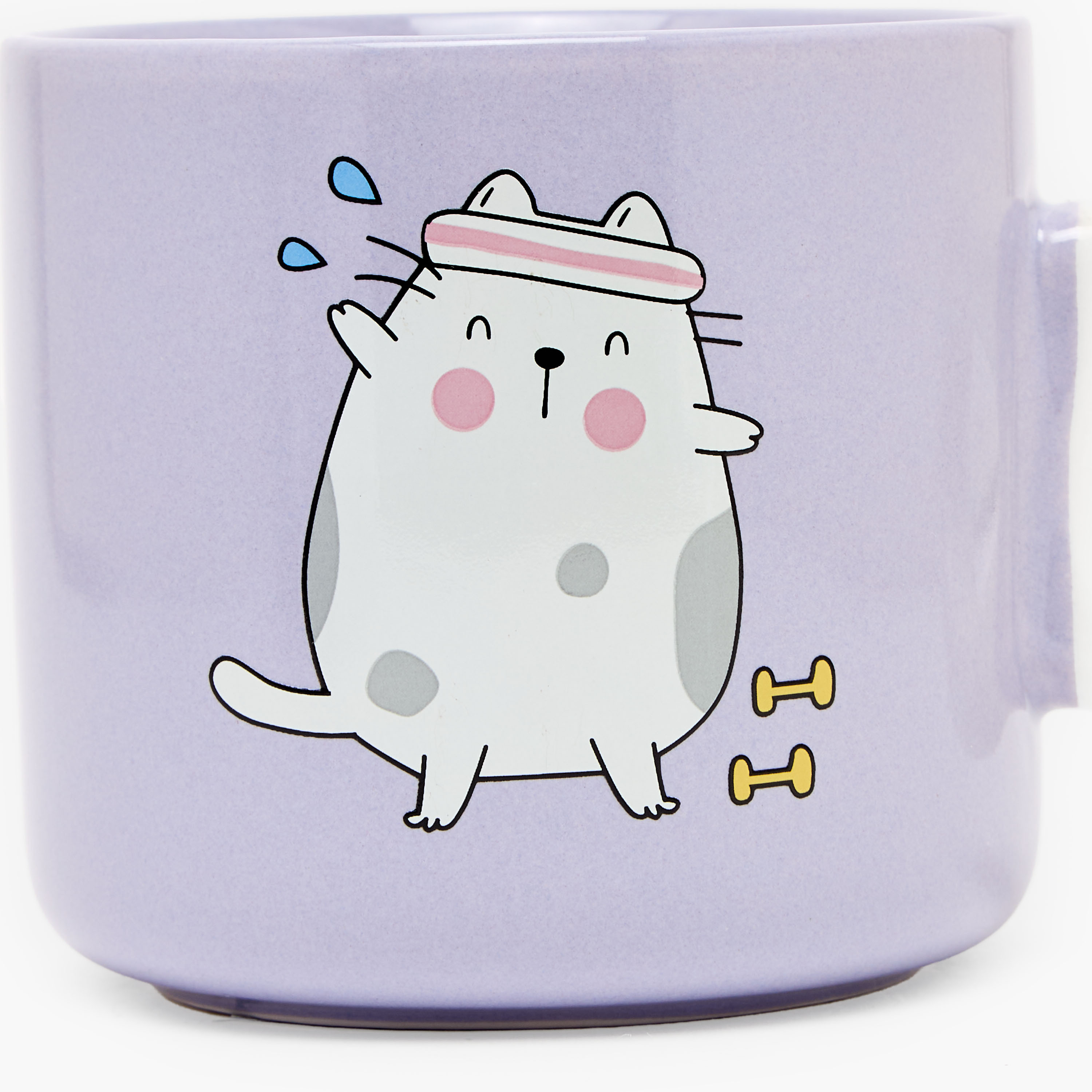 مج خزف صيني بطبعات قطة - 325 مل-household-dining-teaandcoffee-mugsandcups-image-4