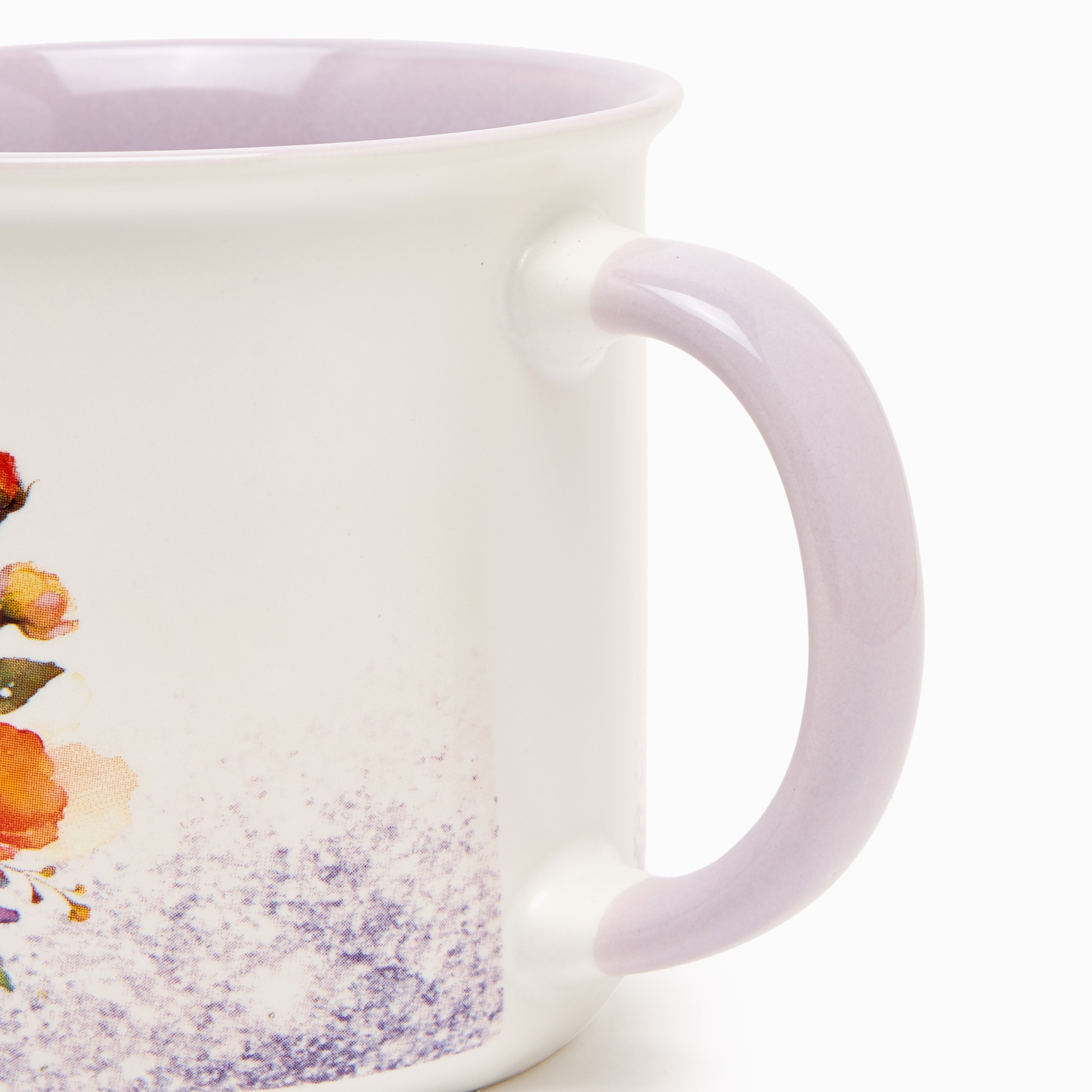 مجّ من الخزف الصيني الجديد بطبعات زهرية وحرف إم - 355 مل-household-dining-teaandcoffee-mugsandcups-image-5