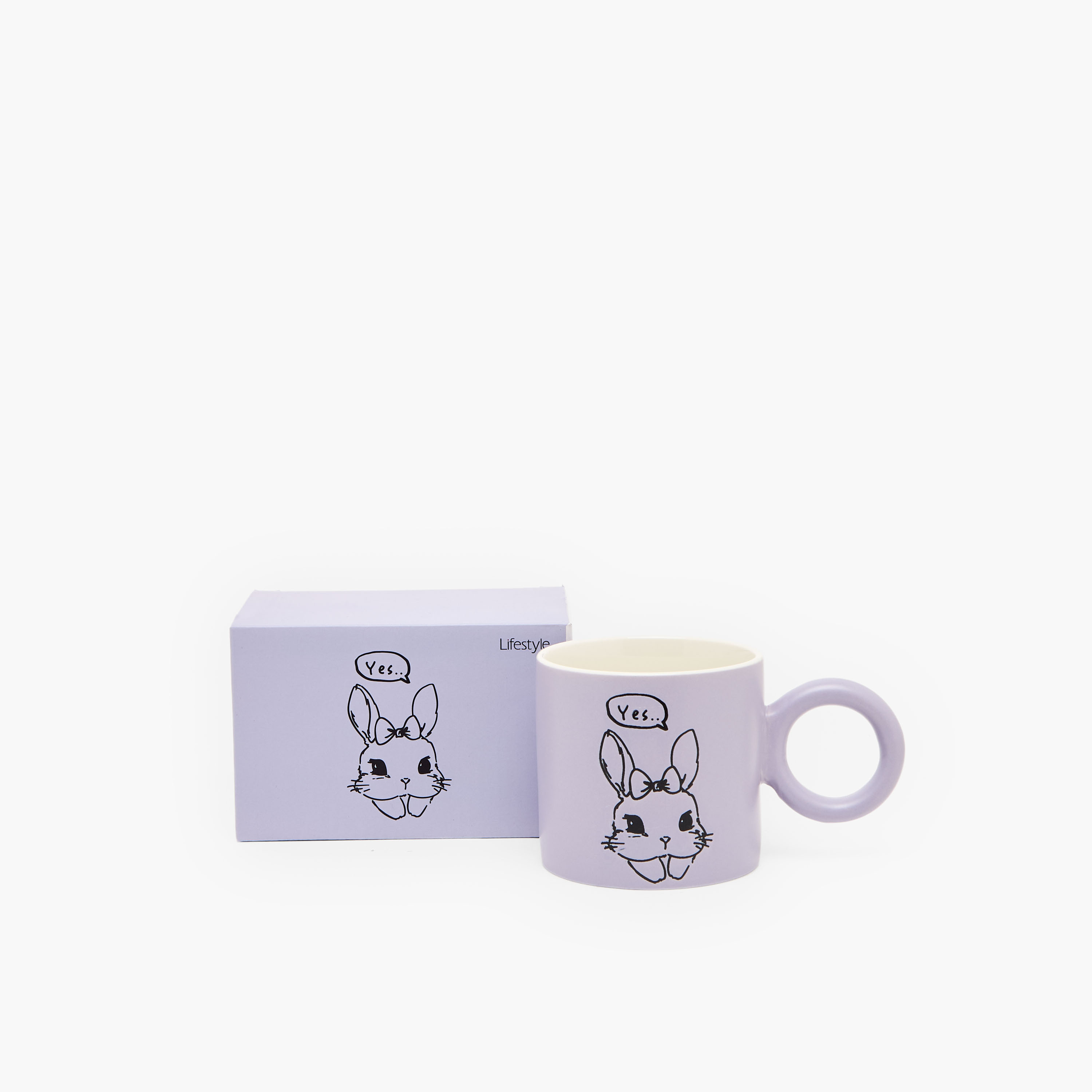 Bunny Print Ceramic Mug - 330 ml-household-dining-teaandcoffee-mugsandcups-image-6