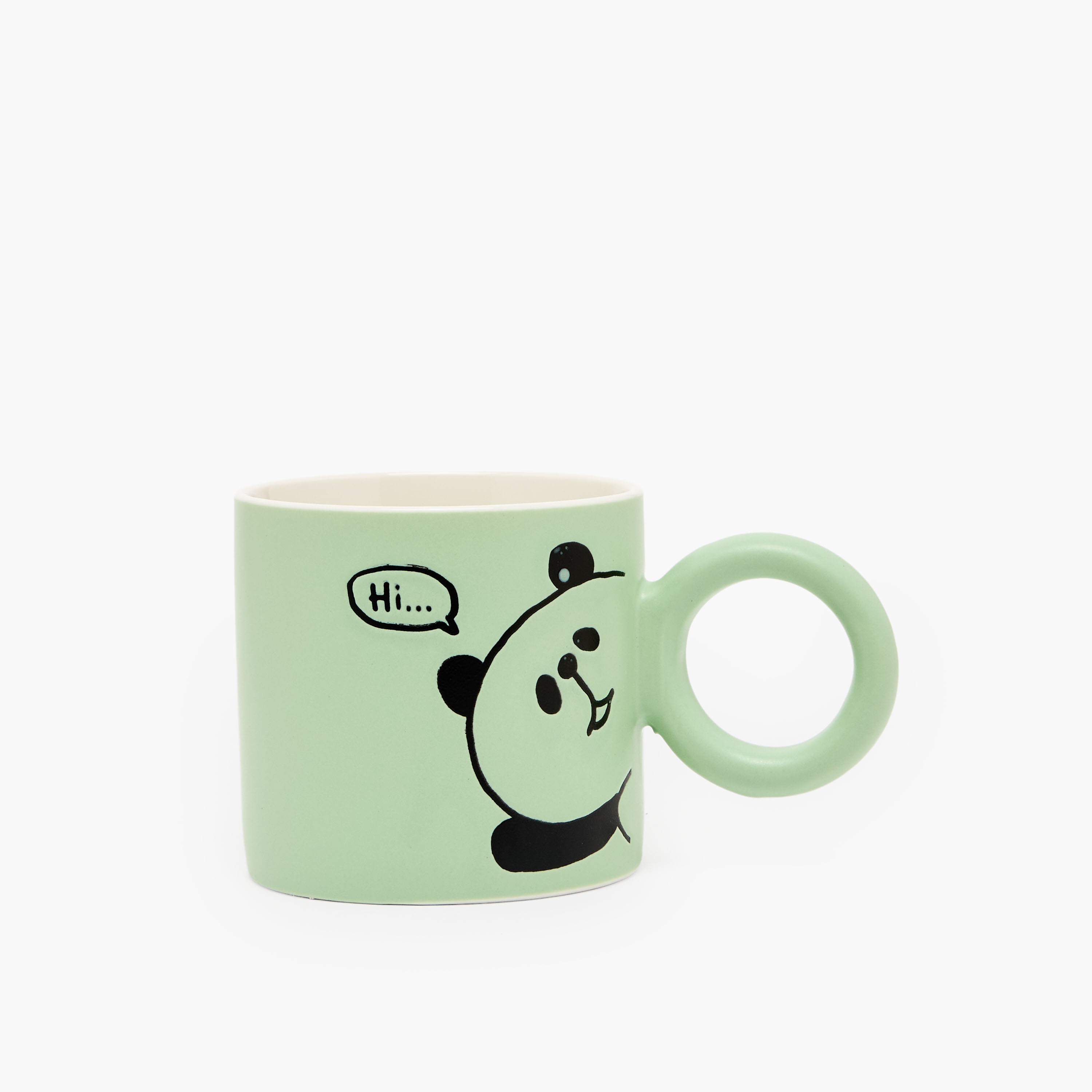 مجّ من الخزف الصيني الجديد بطبعات باندا - 330 مل-household-dining-teaandcoffee-mugsandcups-image-1