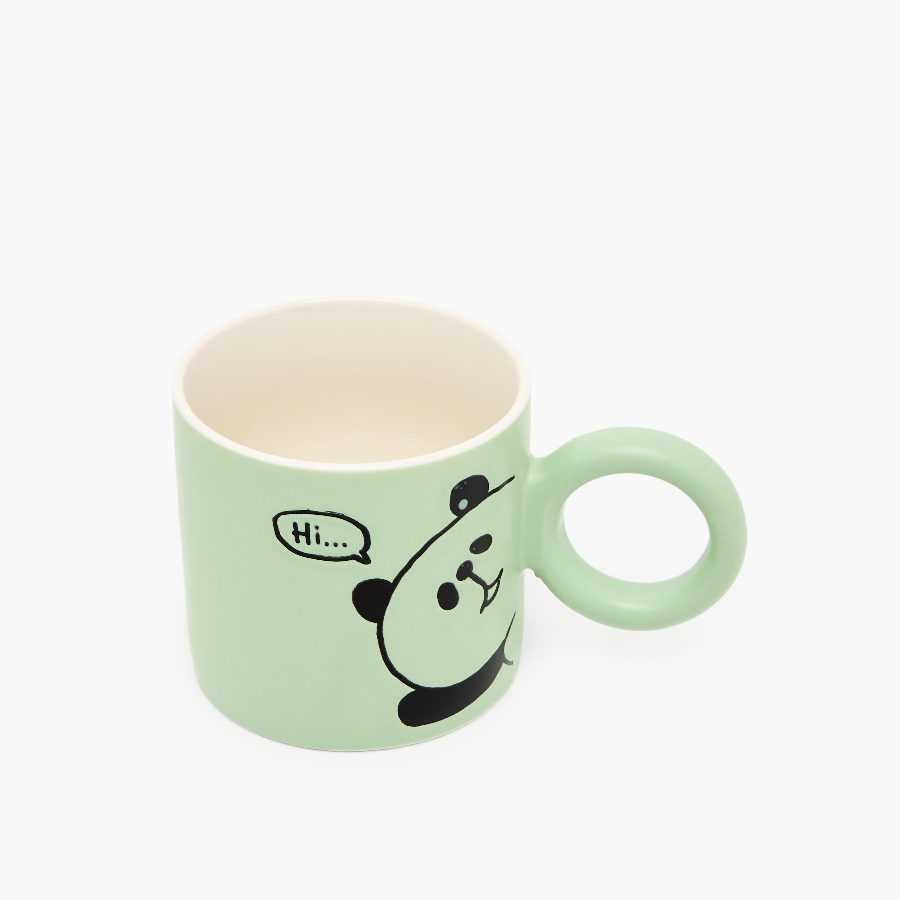 مجّ من الخزف الصيني الجديد بطبعات باندا - 330 مل-household-dining-teaandcoffee-mugsandcups-image-3