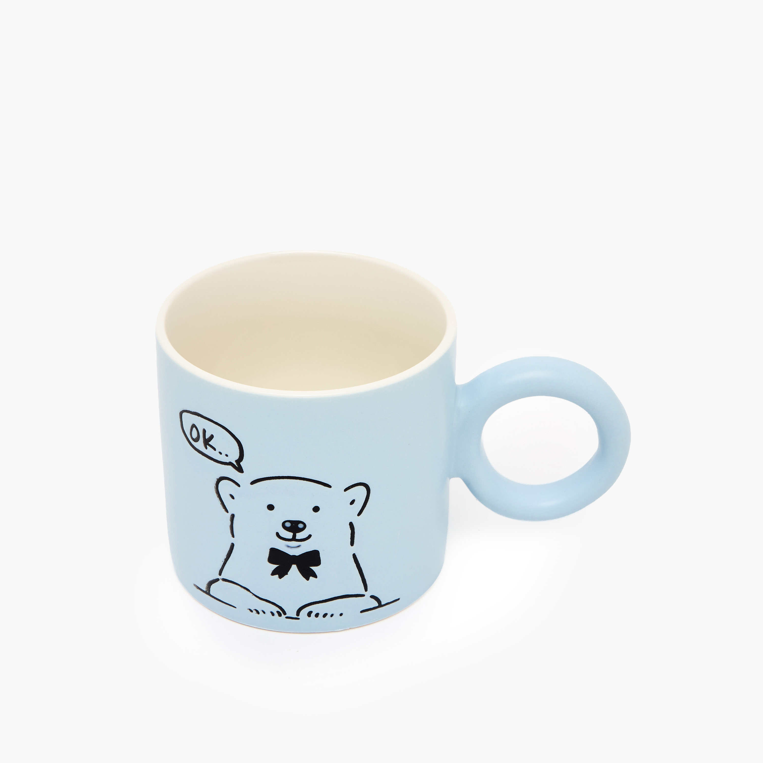 Bear Print New Bone China Mug with Handle - 330 ml-household-dining-teaandcoffee-mugsandcups-image-3