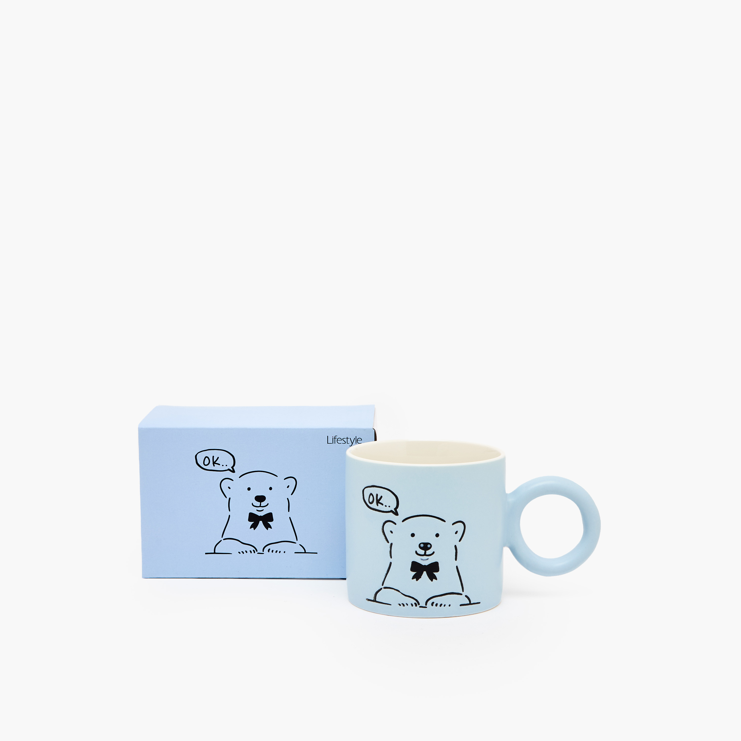 Bear Print New Bone China Mug with Handle - 330 ml-household-dining-teaandcoffee-mugsandcups-image-6