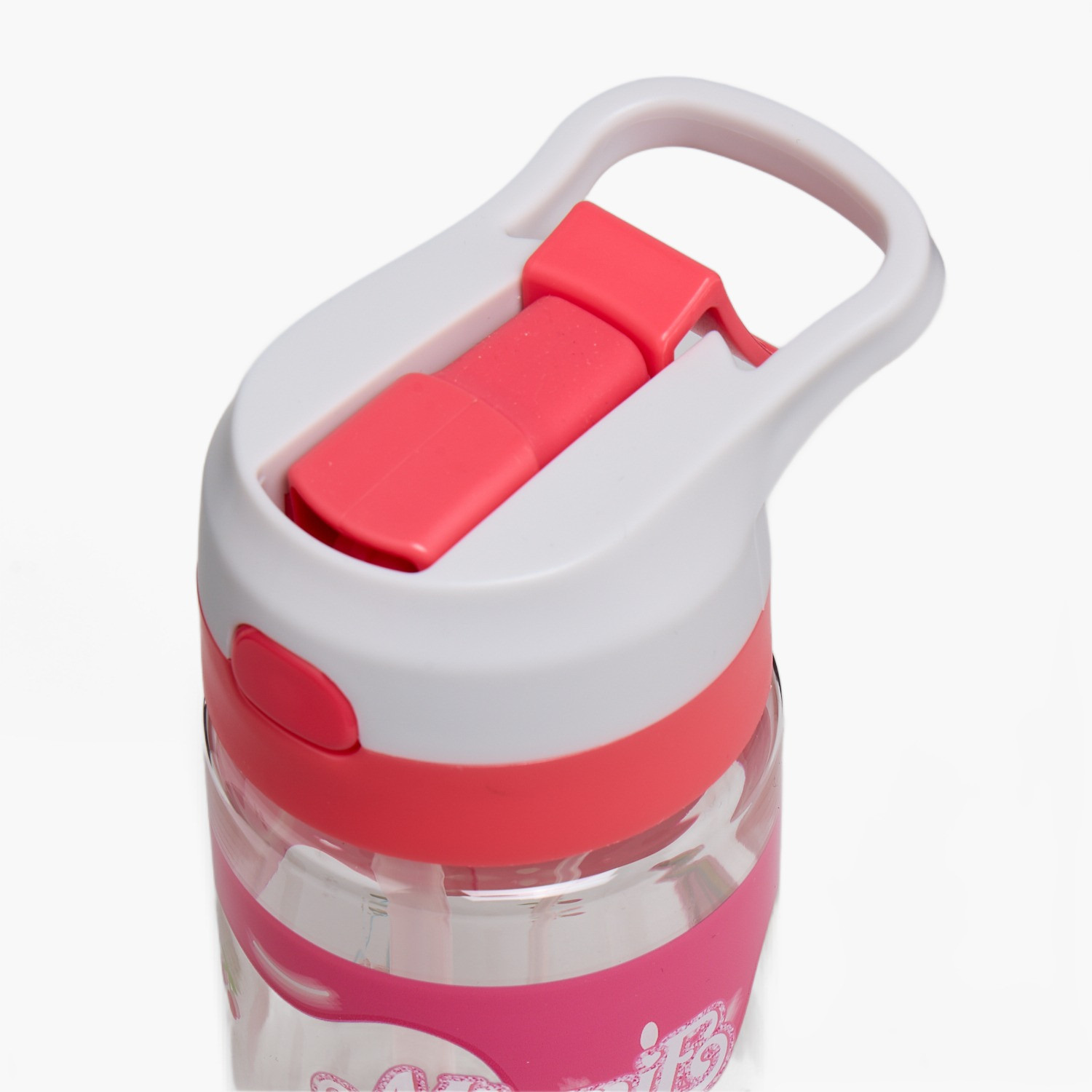 Minmie Printed Silicon Water Bottle with Spout and Loop Handle - 700 ml-school-waterbottles-image-4