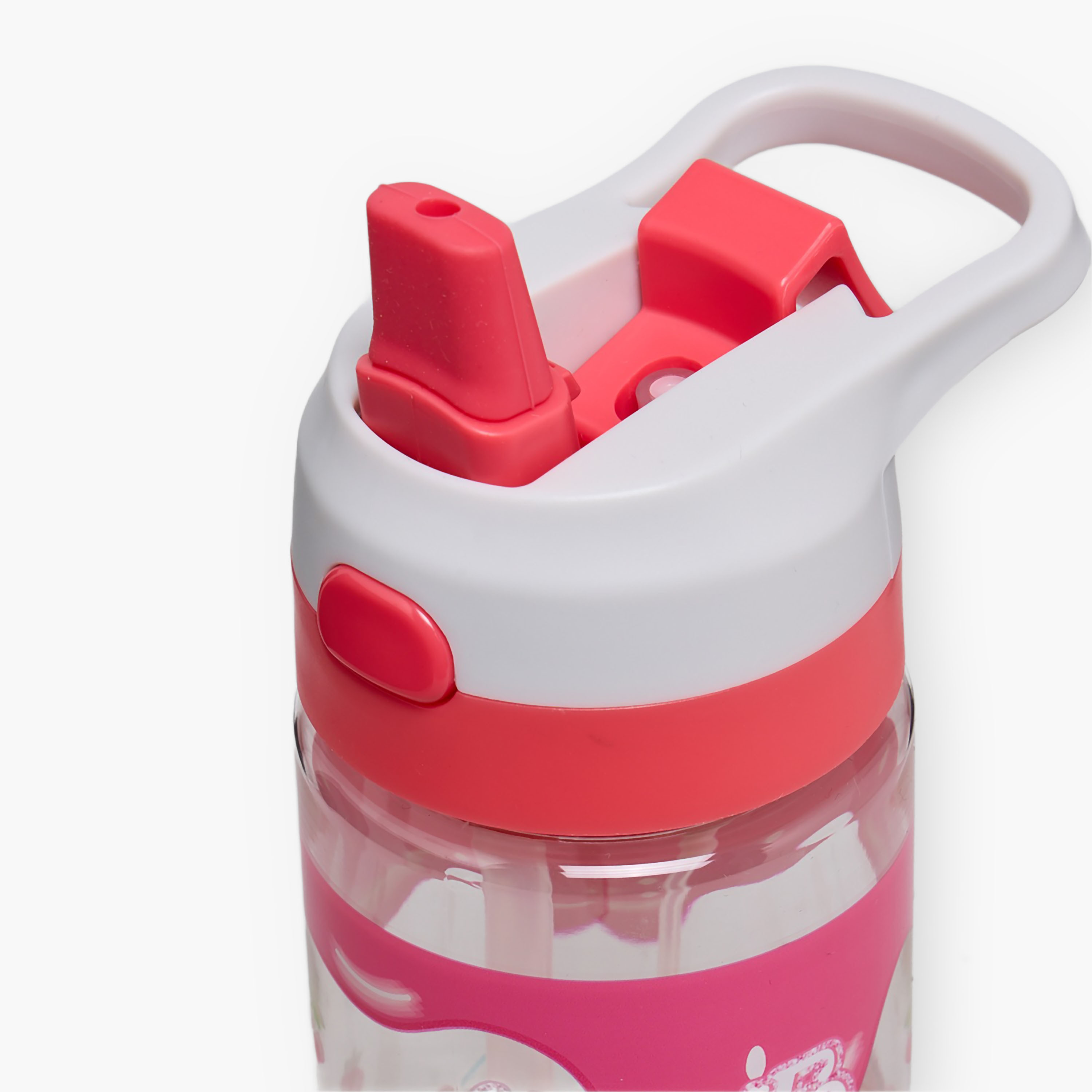 Minmie Printed Silicon Water Bottle with Spout and Loop Handle - 700 ml-school-waterbottles-image-6