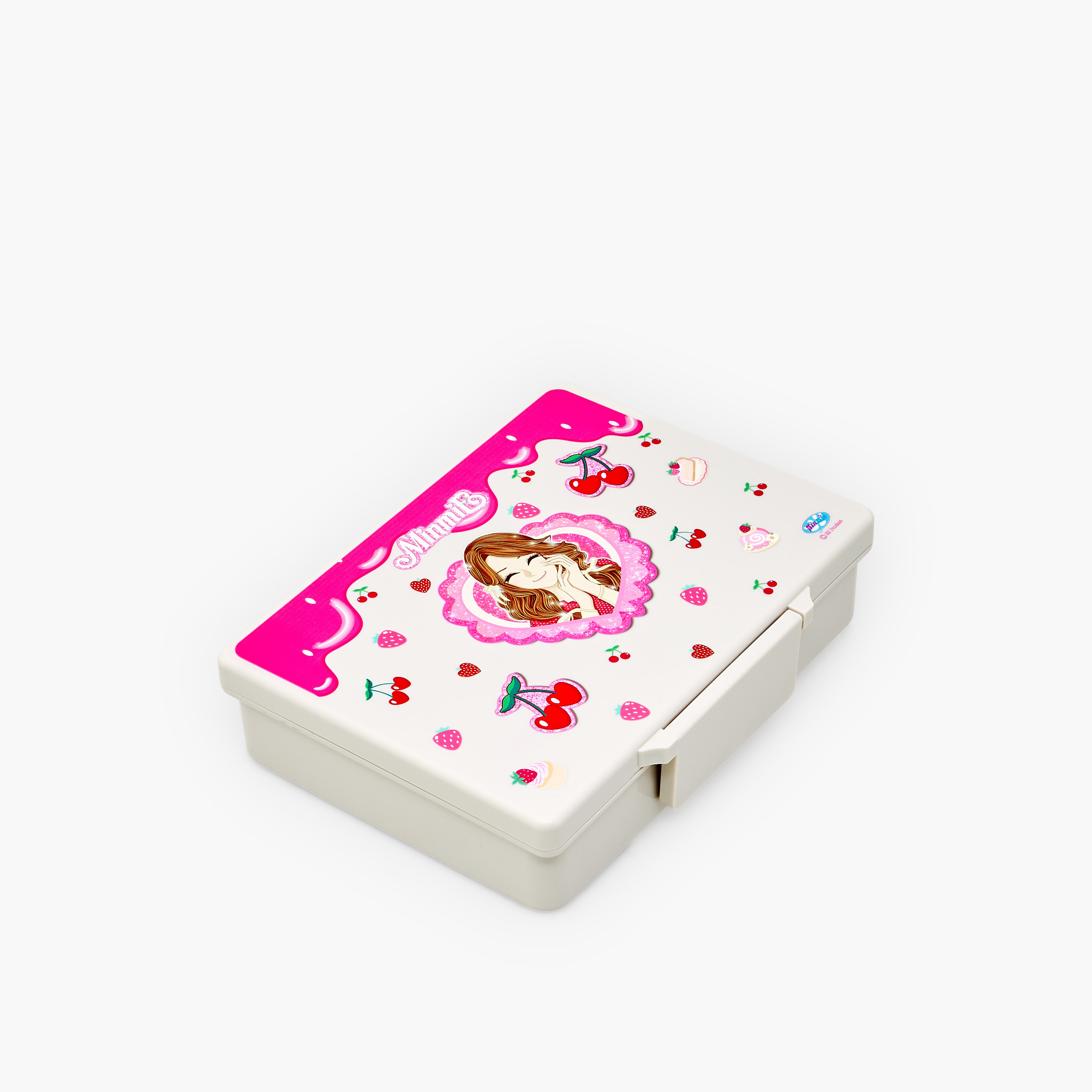 صندوق غداء بـ 5 أقسام وطبعات للبنات من مينمي-school-lunchessentials-lunchboxes-image-1